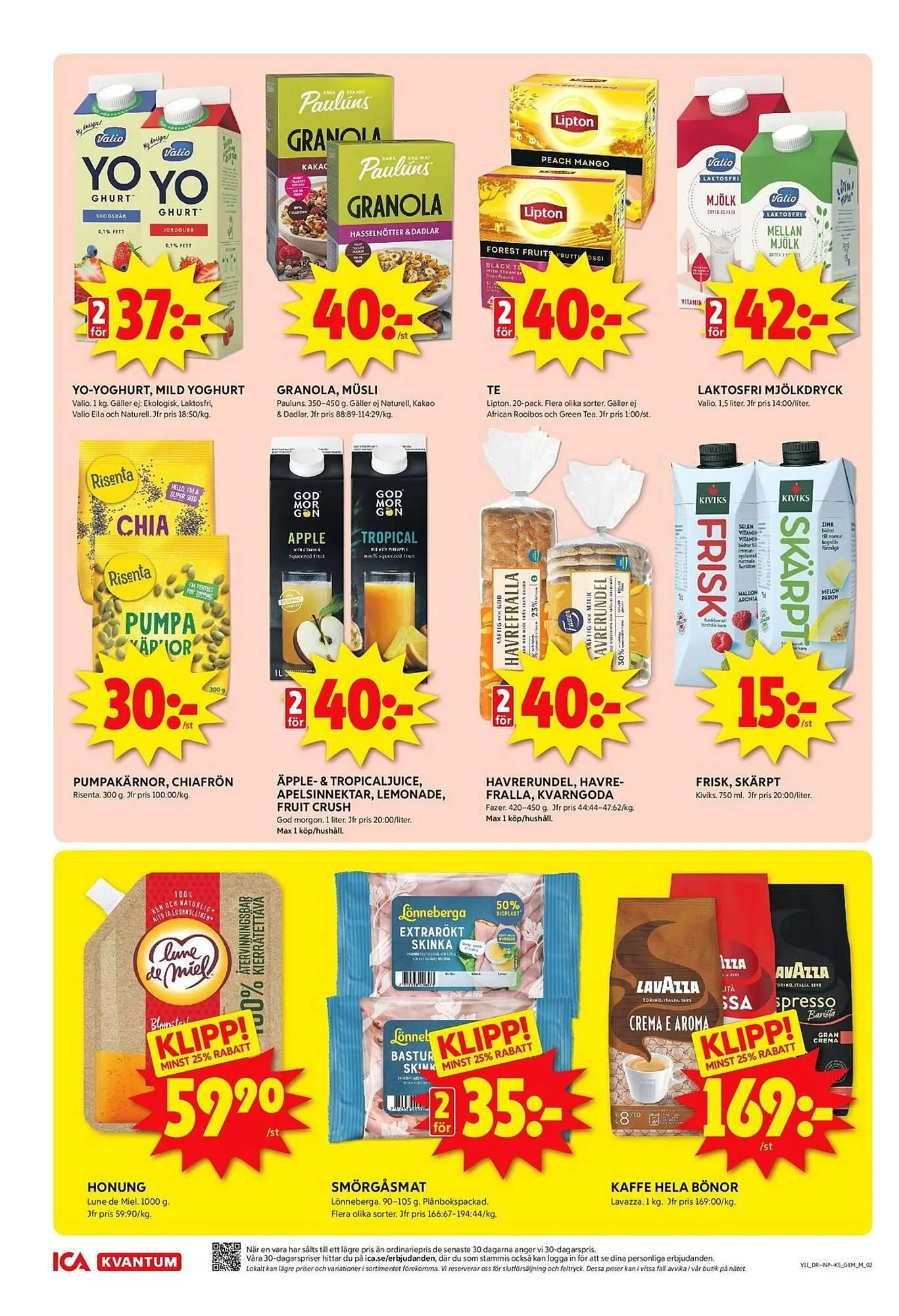 ICA Kvantum reklamblad från 10 mars till 16 mars 2025 - Reklamblad sidor 2