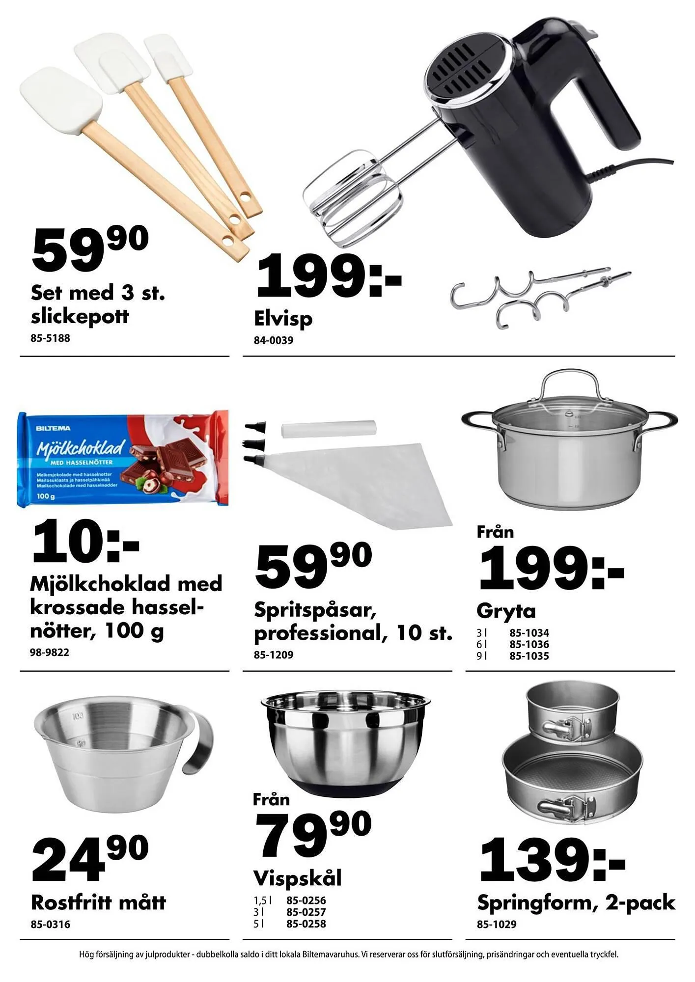 Biltema reklamblad från 26 oktober till 23 december 2023 - Reklamblad sidor 21