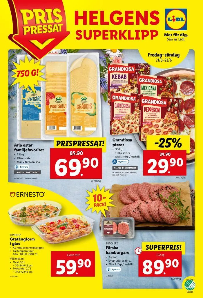ERBJUDANDEN VECKA 25 från 17 juni till 23 juni 2024 - Reklamblad sidor 28