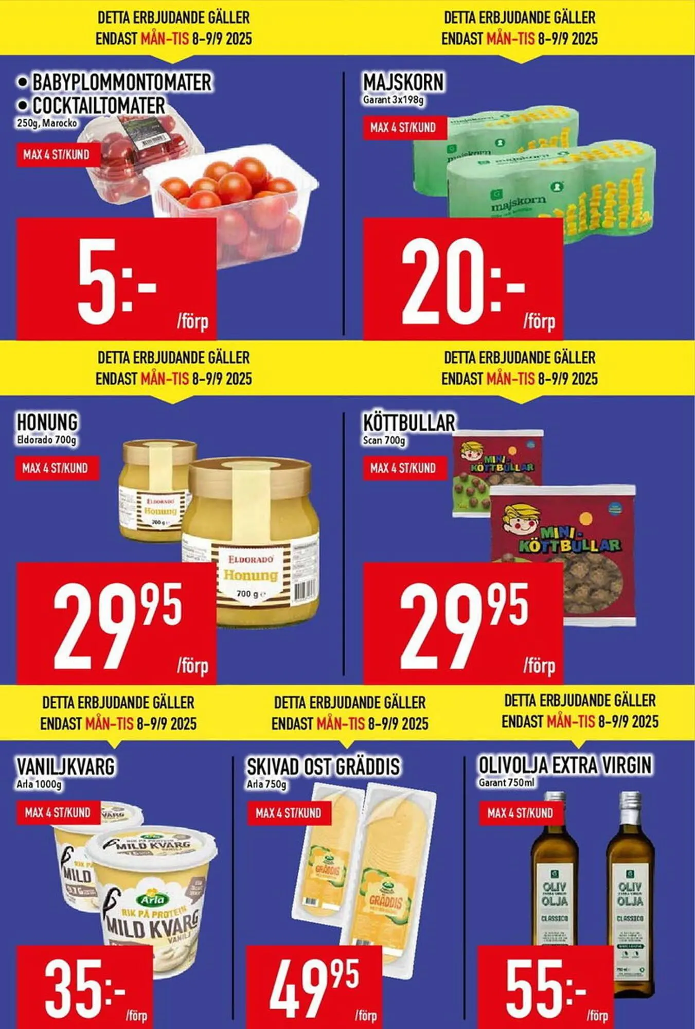 Matdax reklamblad från 8 september till 14 september 2025 - Reklamblad sidor 2
