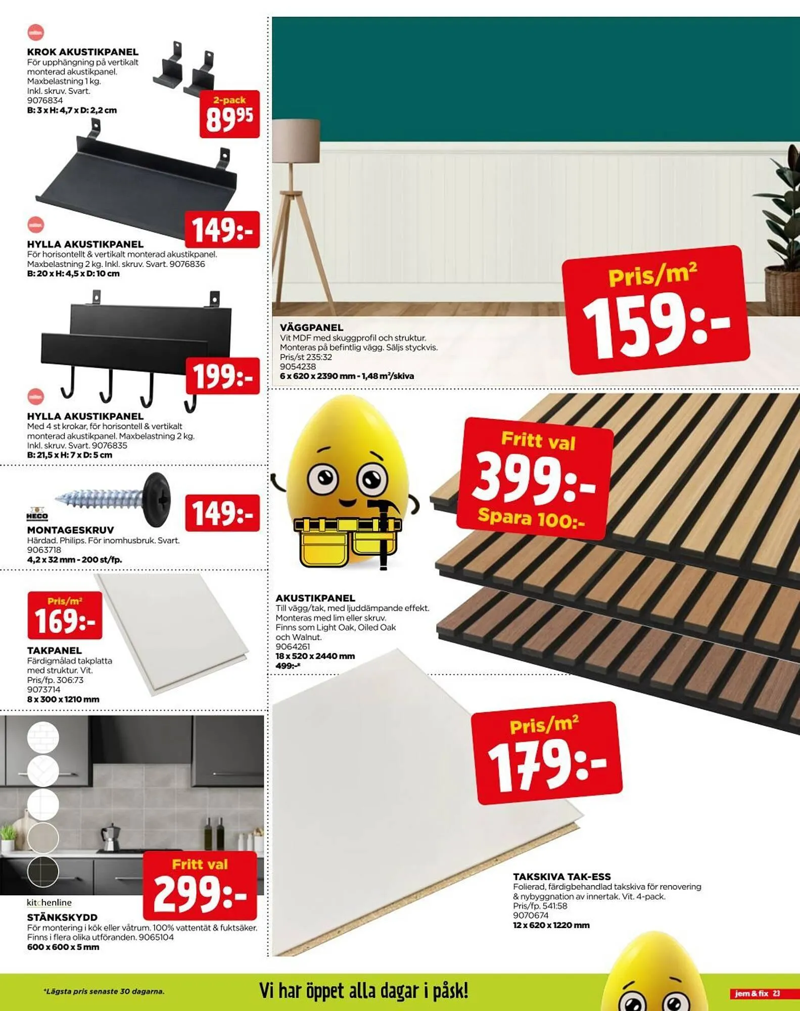 Jem&Fix reklamblad från 14 april till 20 april 2025 - Reklamblad sidor 23