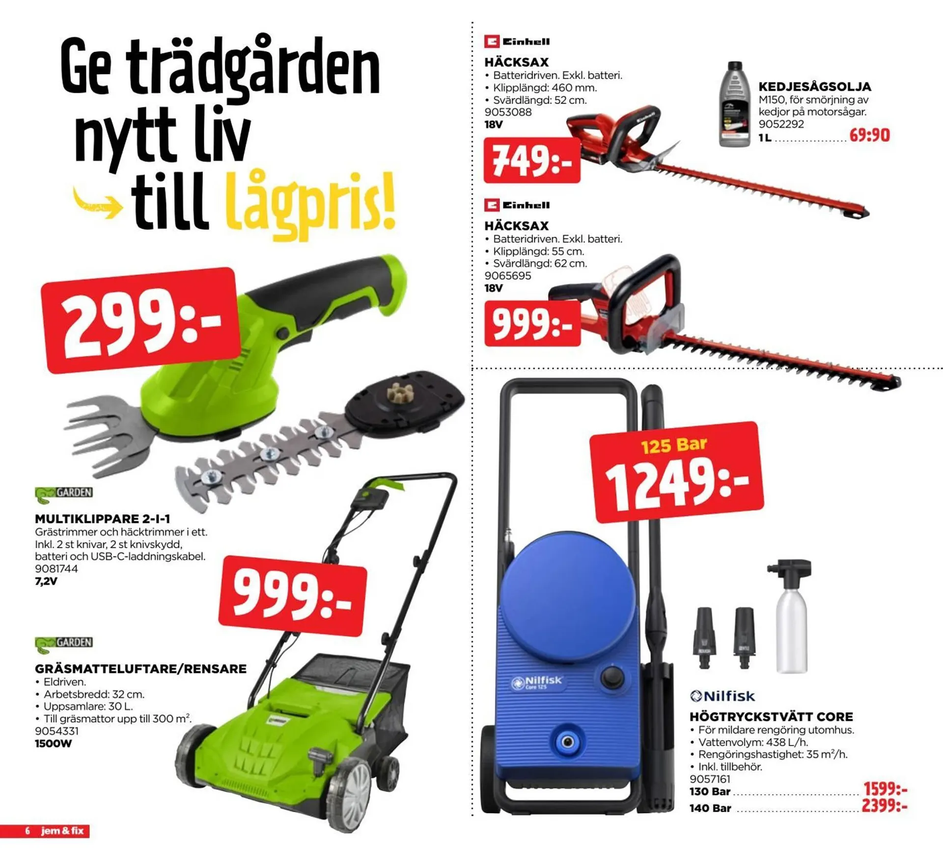 Jem&Fix reklamblad från 6 april till 20 april 2026 - Reklamblad sidor 6