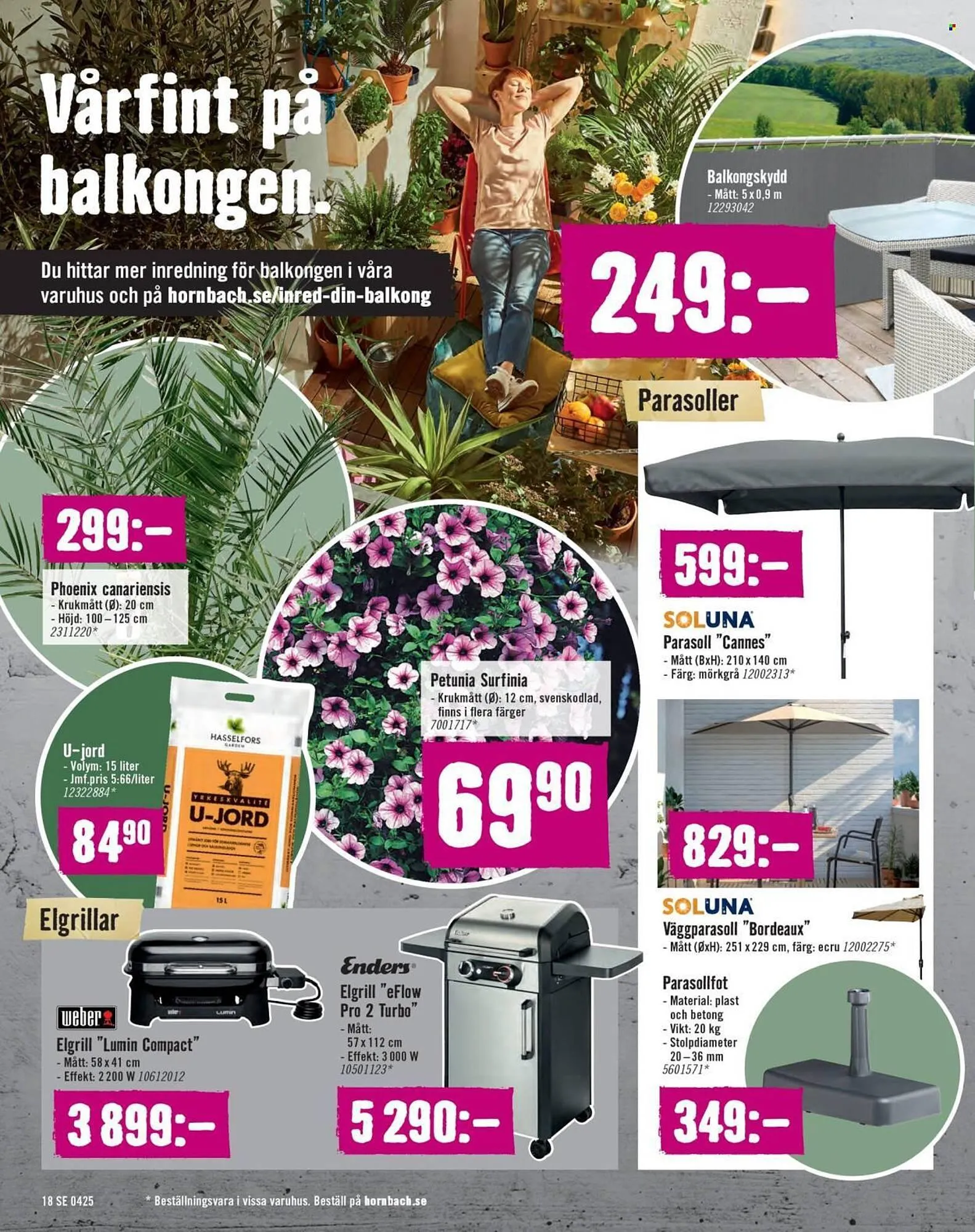 Hornbach reklamblad från 13 april till 11 maj 2025 - Reklamblad sidor 18