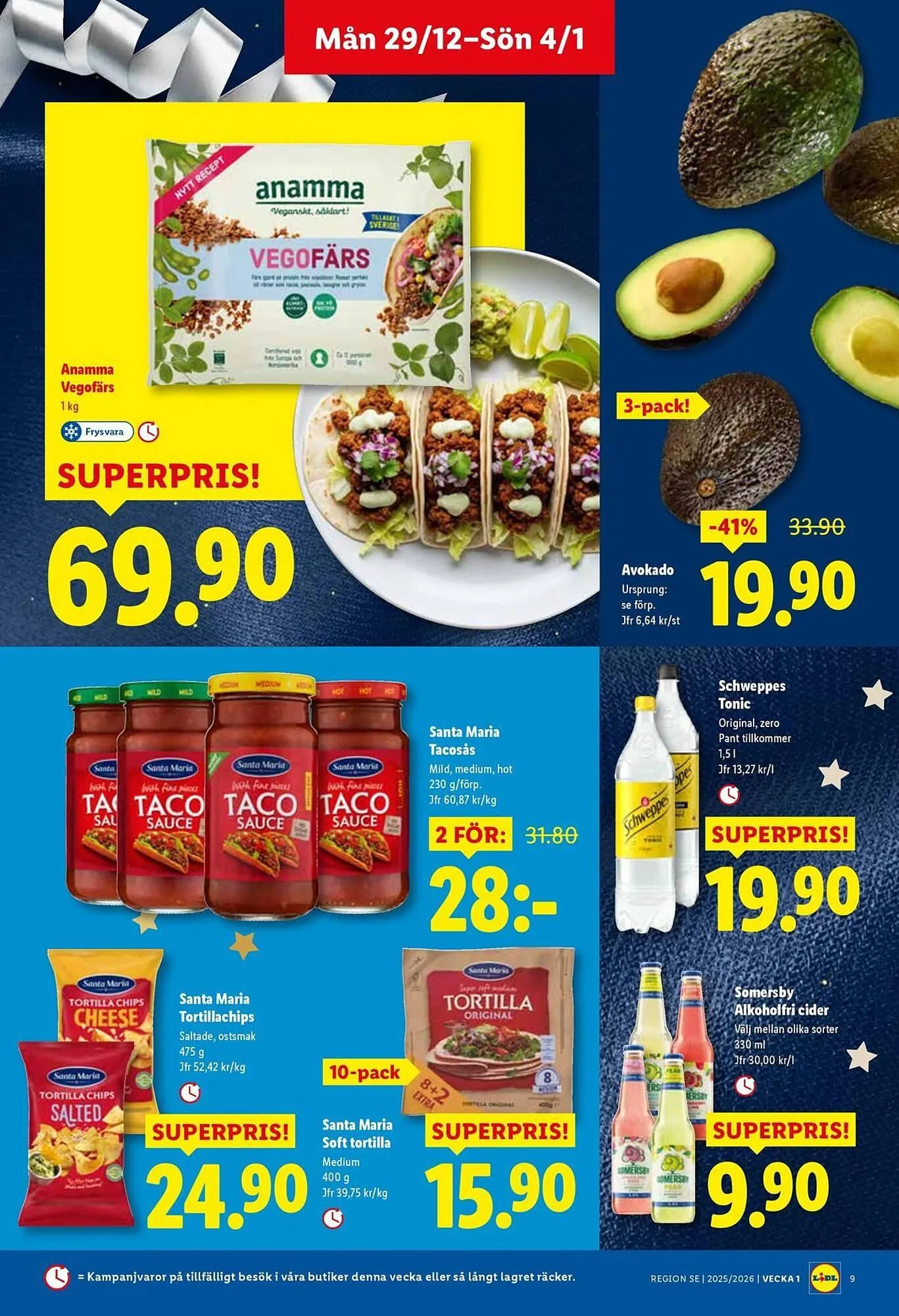 Lidl reklamblad från 29 december till 4 januari 2026 - Reklamblad sidor 9