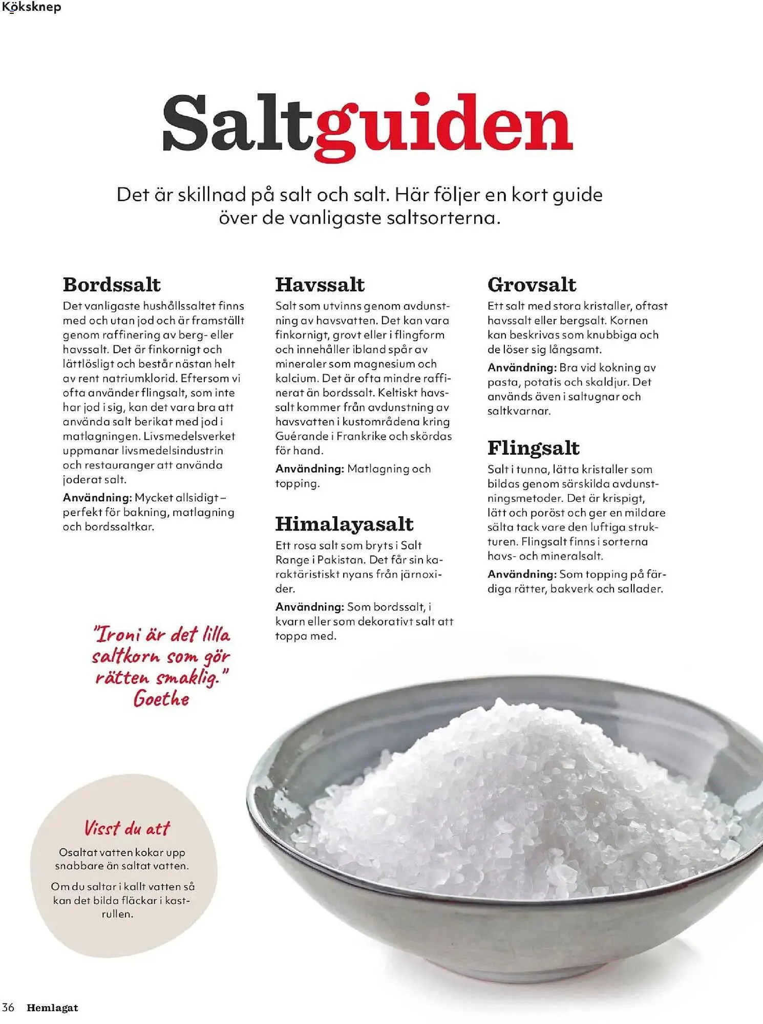 Hemköp reklamblad från 19 februari till 29 mars 2026 - Reklamblad sidor 36