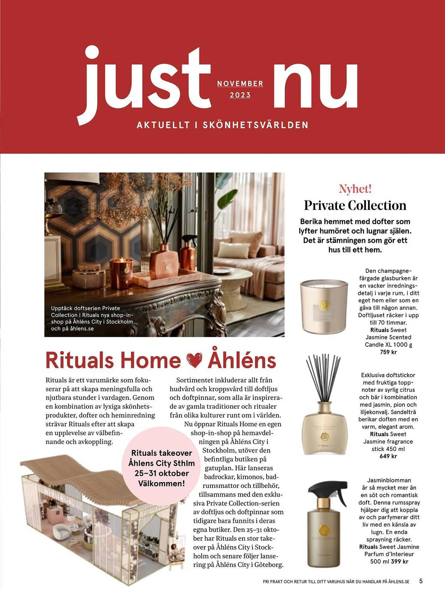 Åhléns reklamblad från 25 oktober till 14 november 2023 - Reklamblad sidor 5