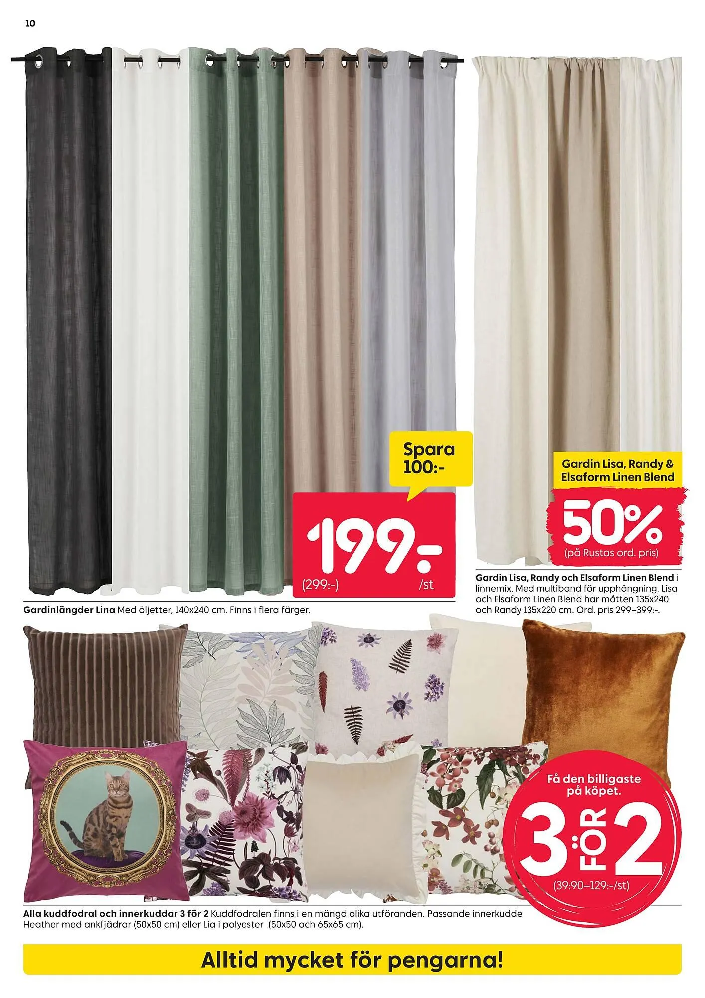 Rusta reklamblad från 8 september till 14 september 2025 - Reklamblad sidor 10