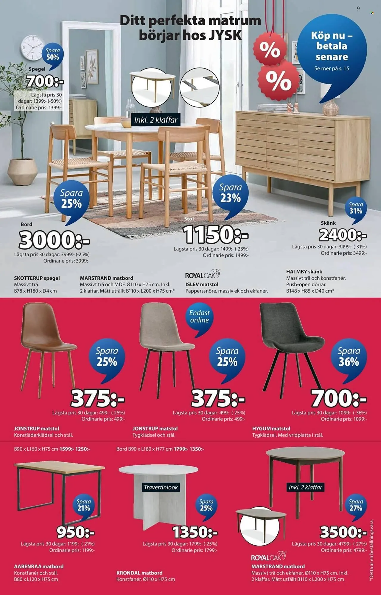 JYSK reklamblad från 19 januari till 1 februari 2026 - Reklamblad sidor 9