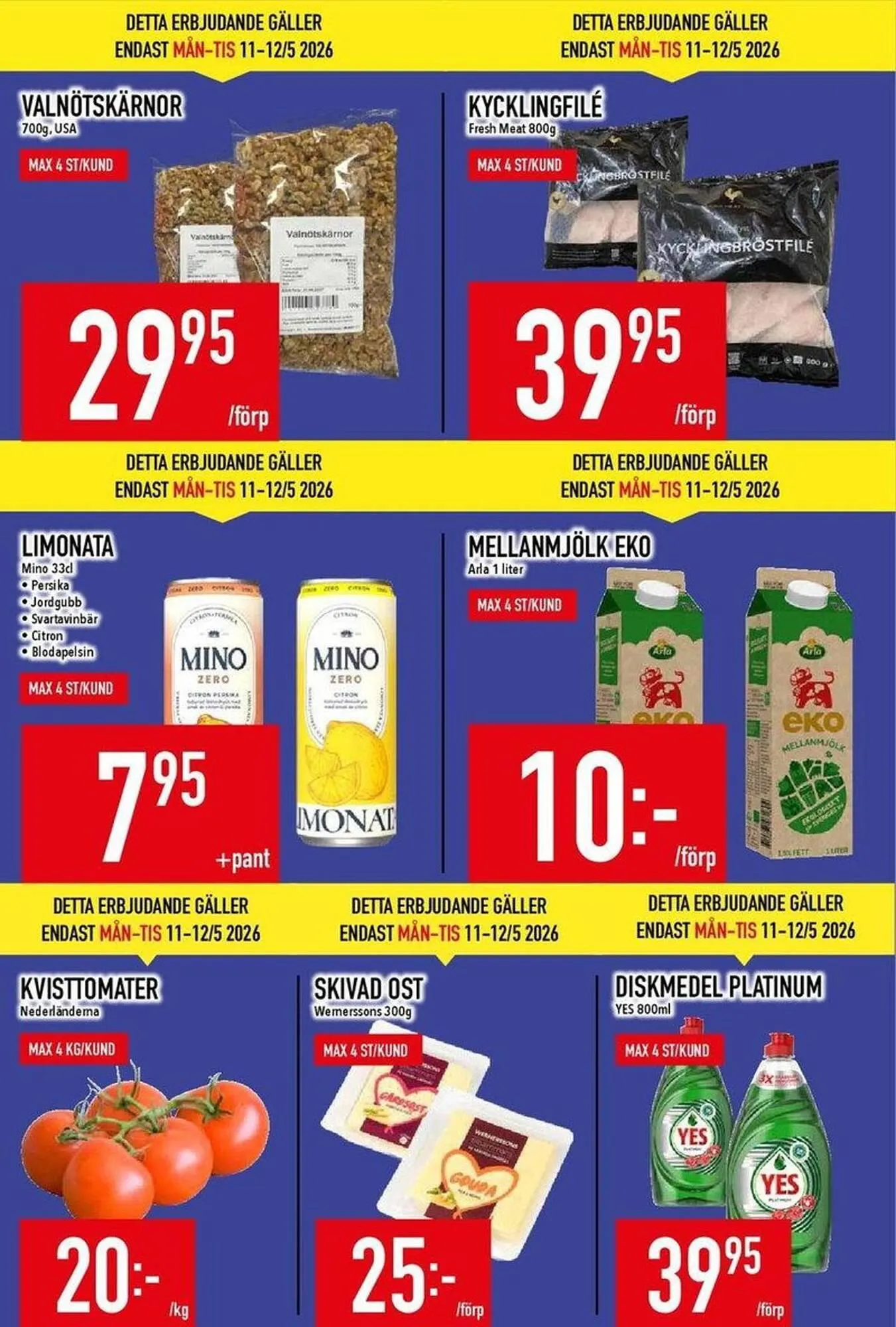Matdax reklamblad från 11 maj till 17 maj 2026 - Reklamblad sidor 2