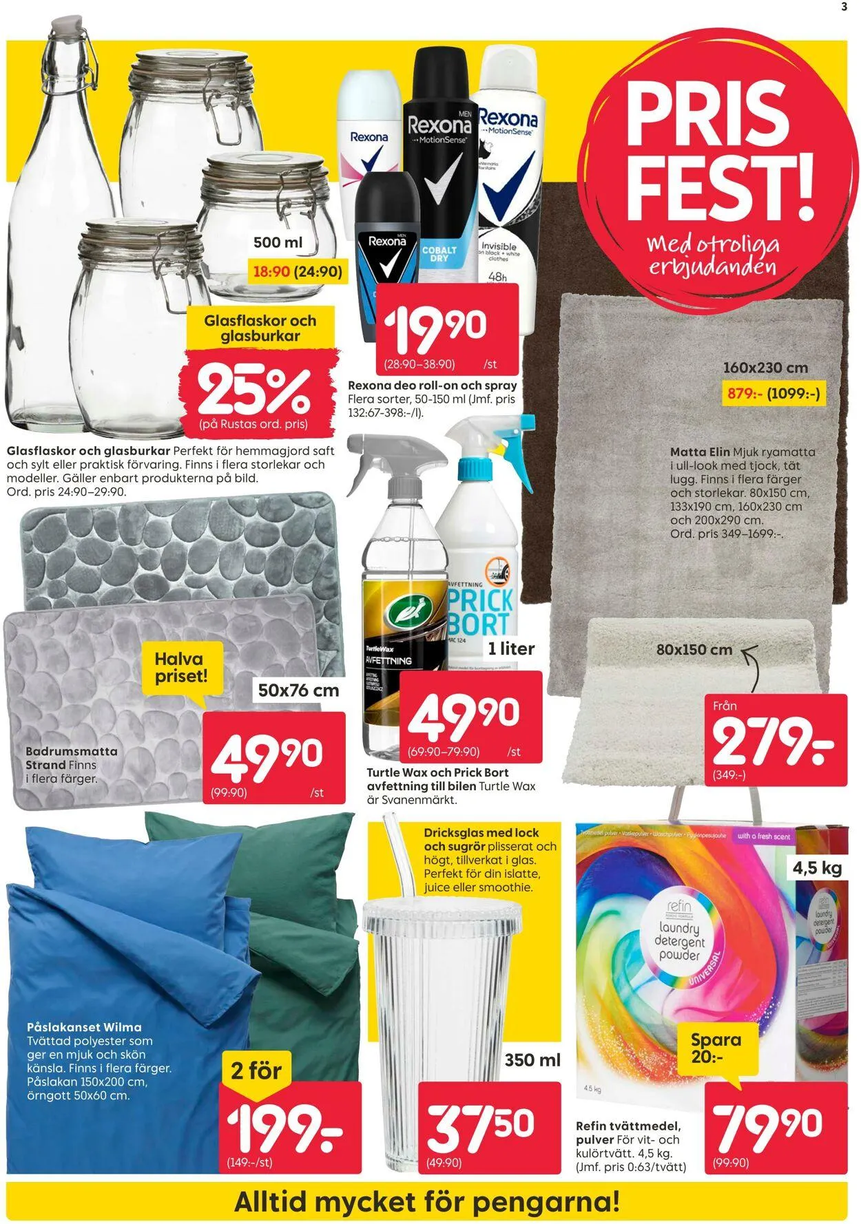 Rusta från 18 augusti till 24 augusti 2025 - Reklamblad sidor 3
