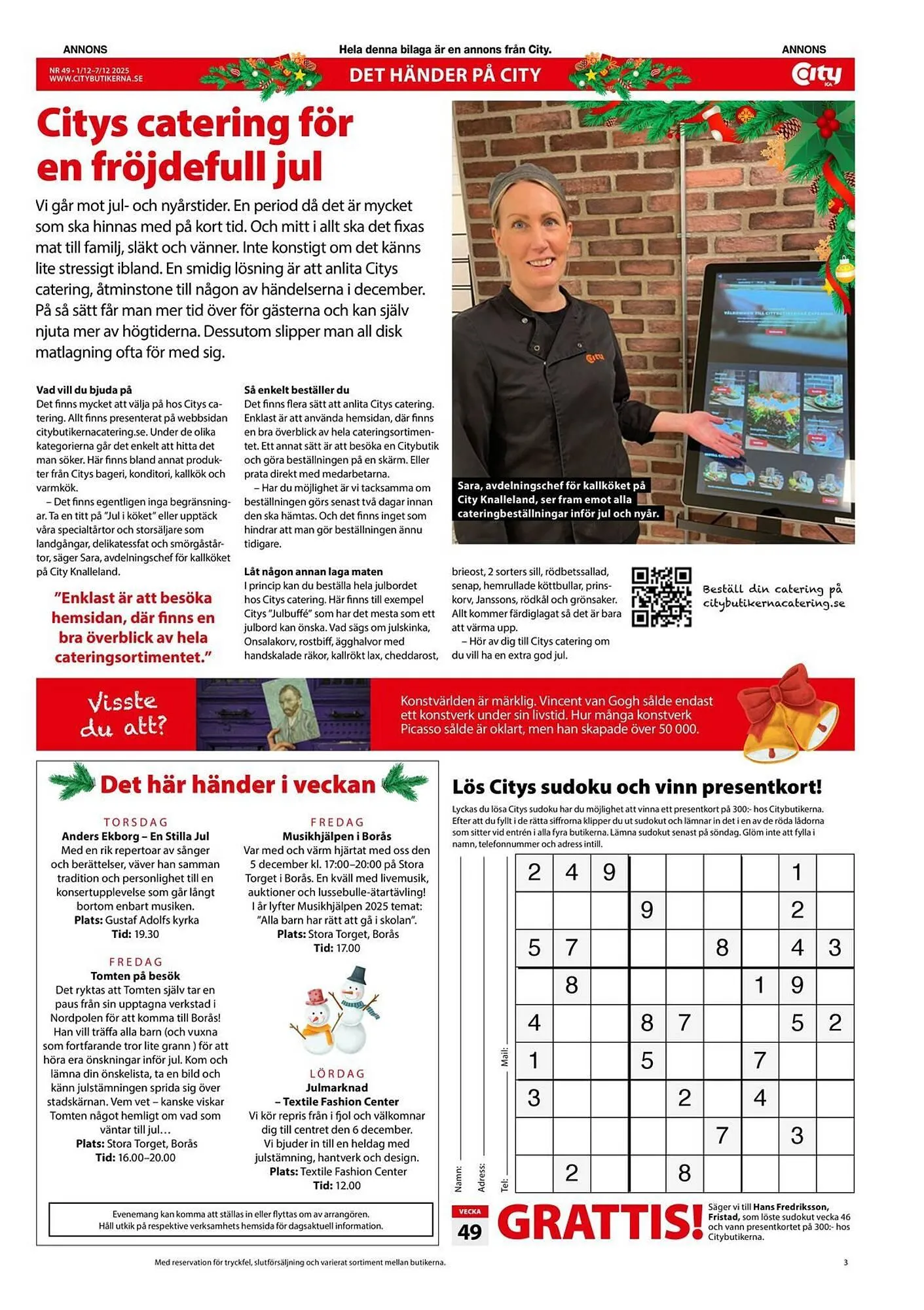 ICA Kvantum reklamblad från 1 december till 7 december 2025 - Reklamblad sidor 3