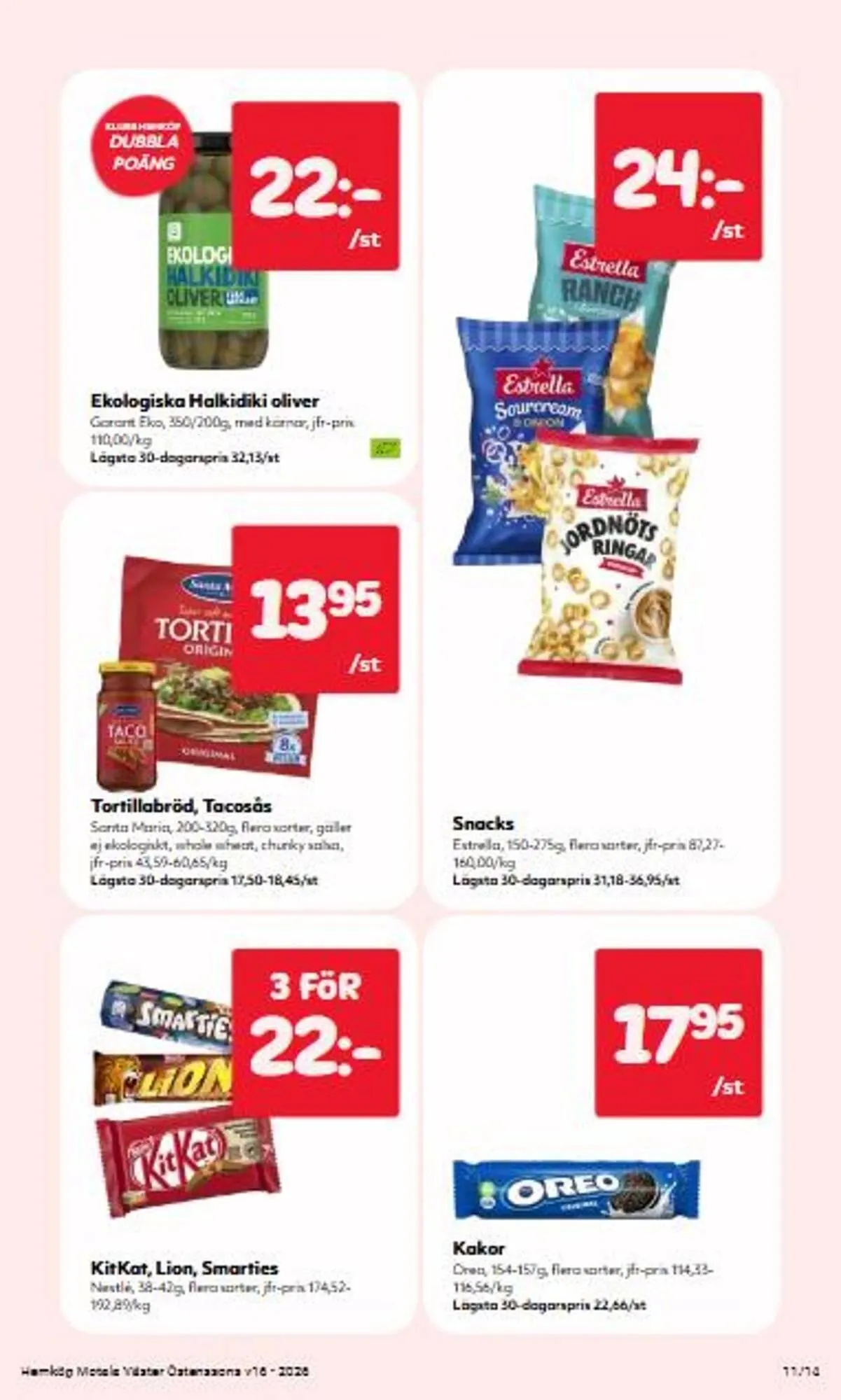 Hemköp reklamblad från 13 april till 19 april 2026 - Reklamblad sidor 11