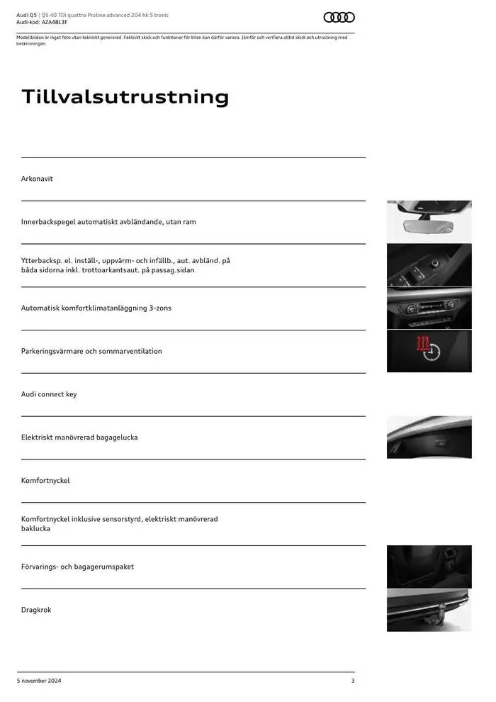 Audi Q5 från 5 november till 5 november 2025 - Reklamblad sidor 3