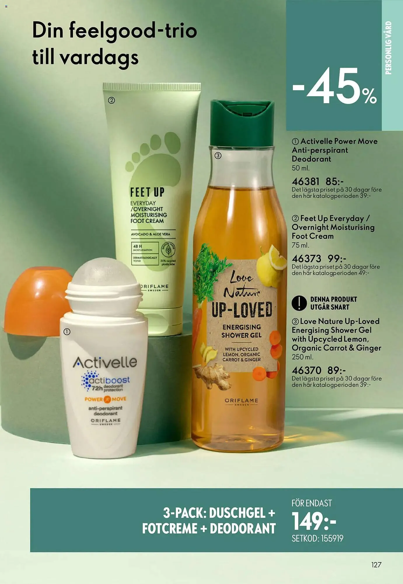 Oriflame reklamblad från 22 april till 12 maj 2026 - Reklamblad sidor 127