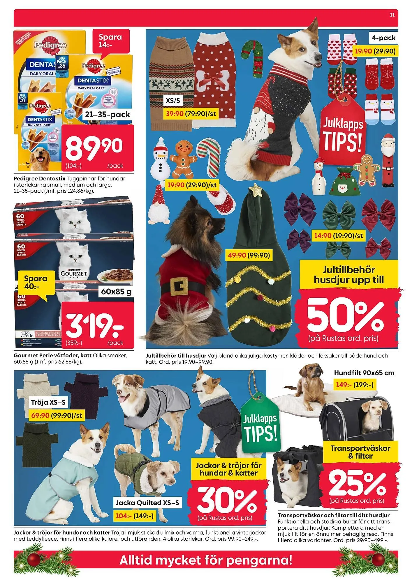 Rusta reklamblad från 9 december till 15 december 2024 - Reklamblad sidor 11
