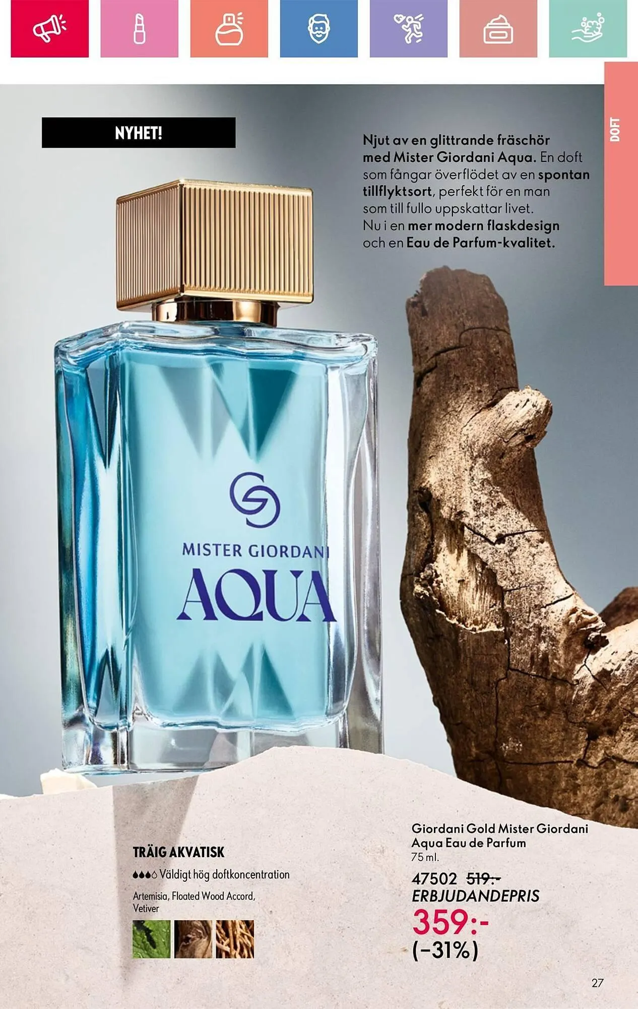 Oriflame reklamblad från 10 mars till 29 mars 2025 - Reklamblad sidor 27