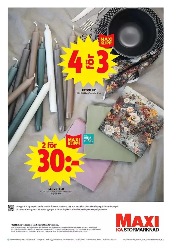 Spara nu med våra deals från 30 september till 6 oktober 2024 - Reklamblad sidor 9
