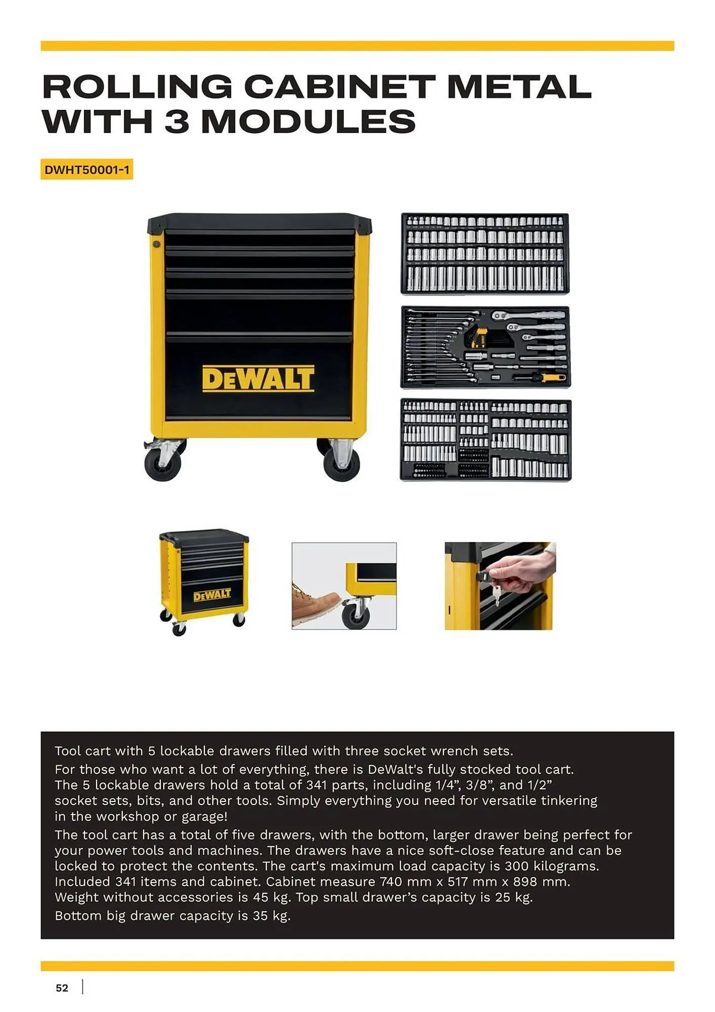 Dewalt reklamblad från 18 oktober till 1 november 2025 - Reklamblad sidor 52