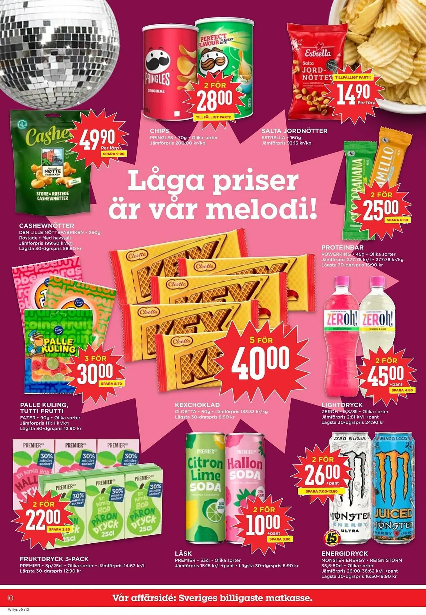 Willys reklamblad från 23 februari till 1 mars 2026 - Reklamblad sidor 10