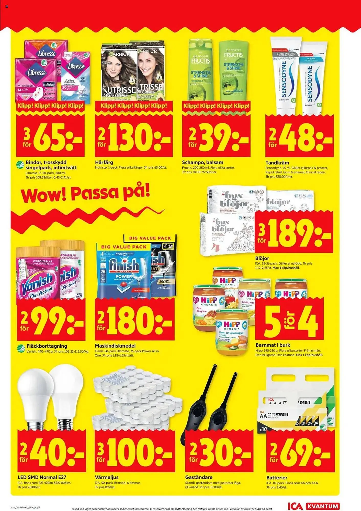 ICA Kvantum reklamblad från 22 september till 28 september 2025 - Reklamblad sidor 11