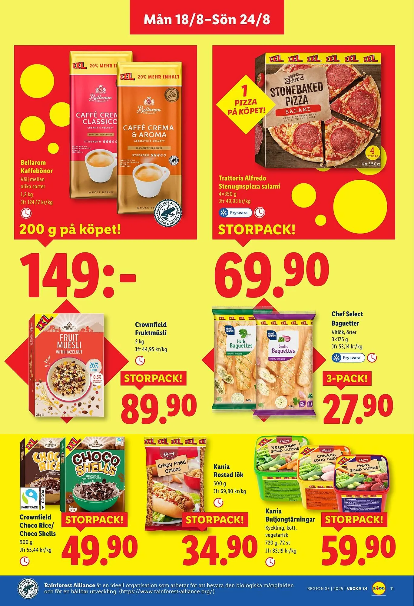 Lidl reklamblad från 18 augusti till 24 augusti 2025 - Reklamblad sidor 11