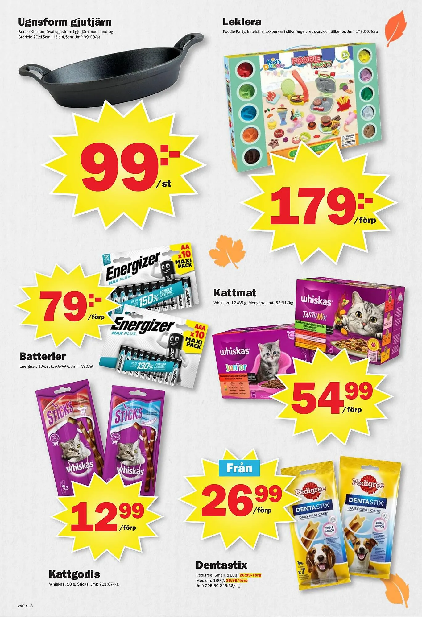 Pekås reklamblad från 2 oktober till 8 oktober 2023 - Reklamblad sidor 6