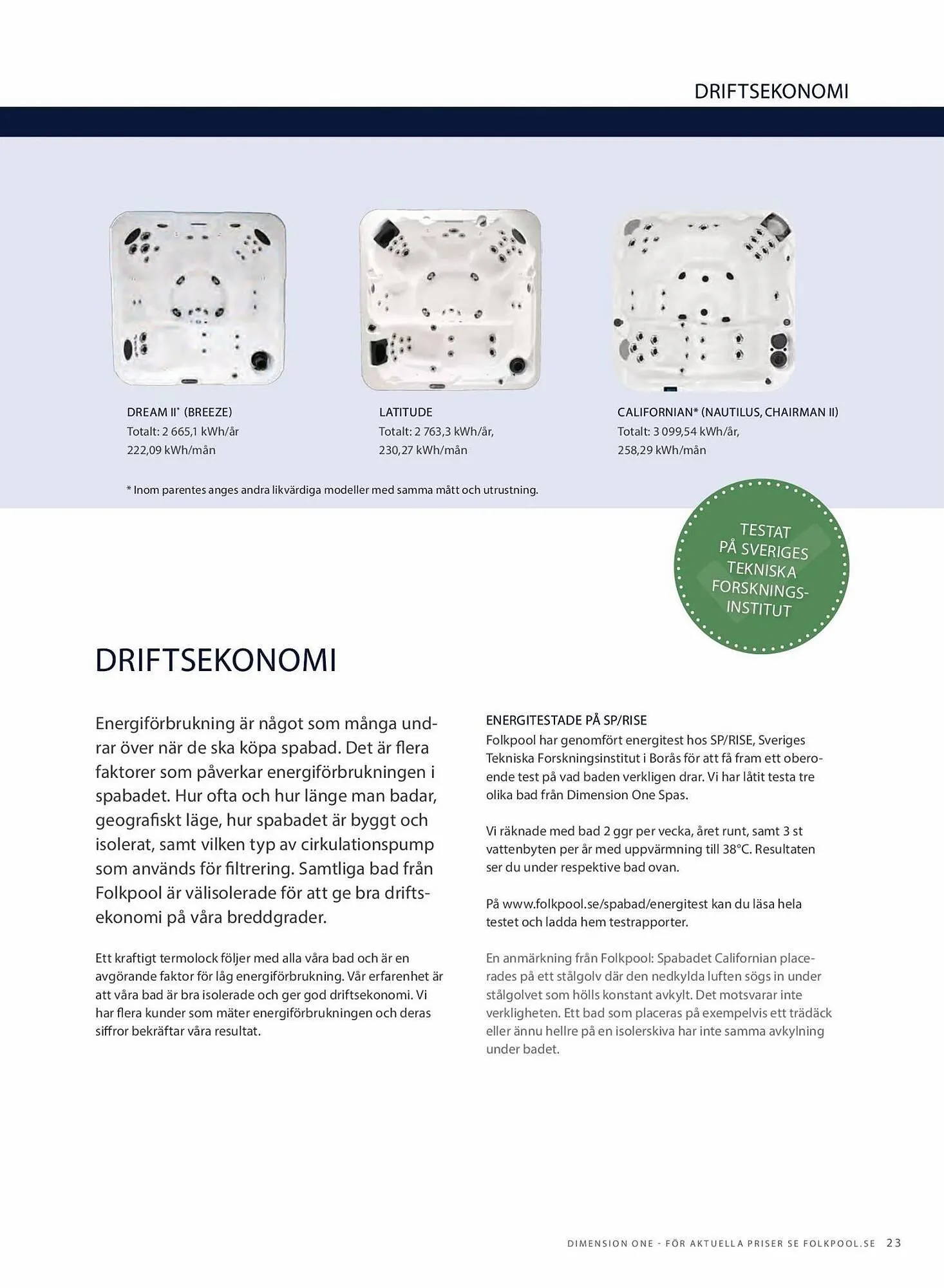 Folkpool reklamblad från 1 maj till 31 juli 2023 - Reklamblad sidor 23
