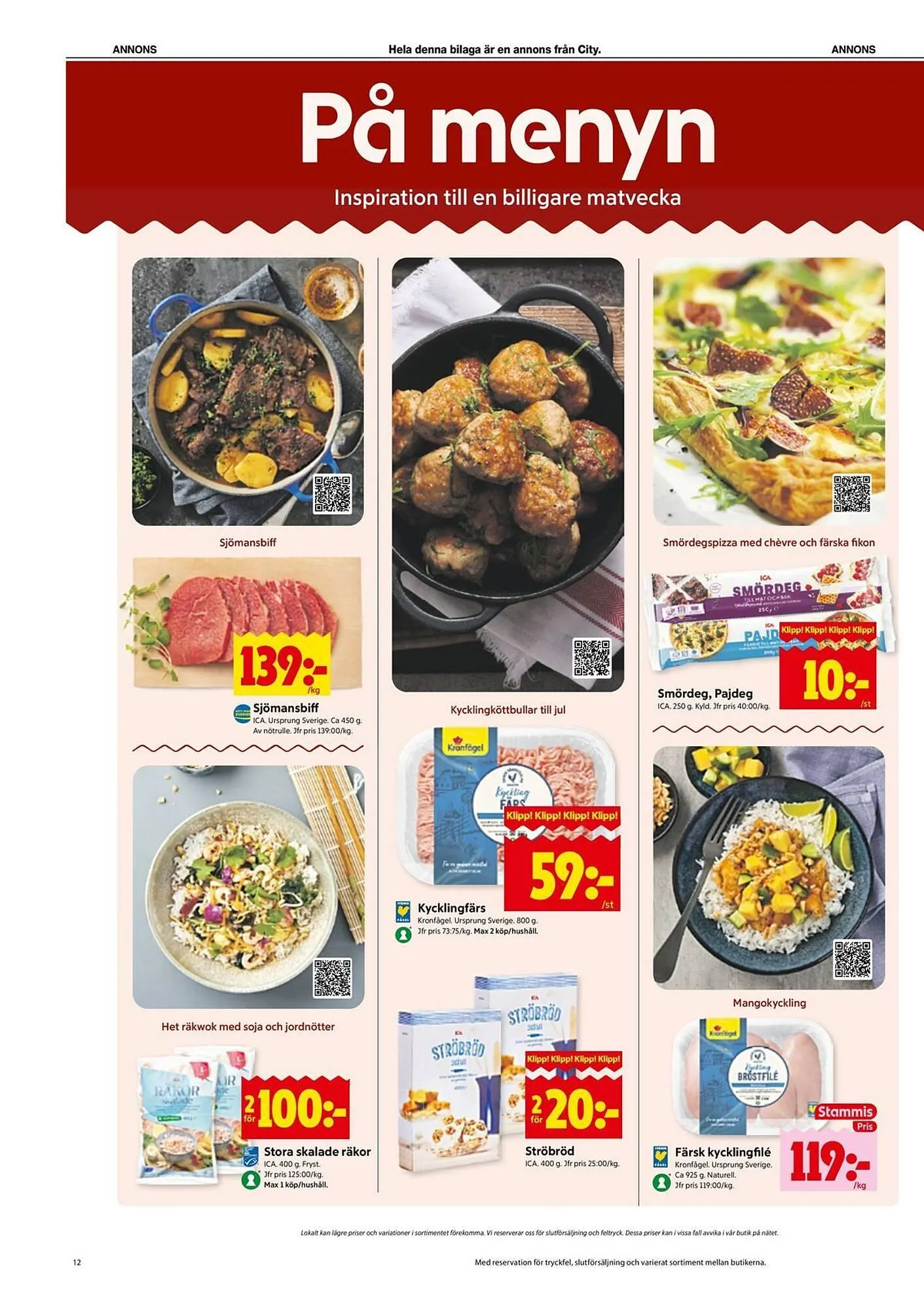 ICA Kvantum reklamblad från 1 december till 7 december 2025 - Reklamblad sidor 12