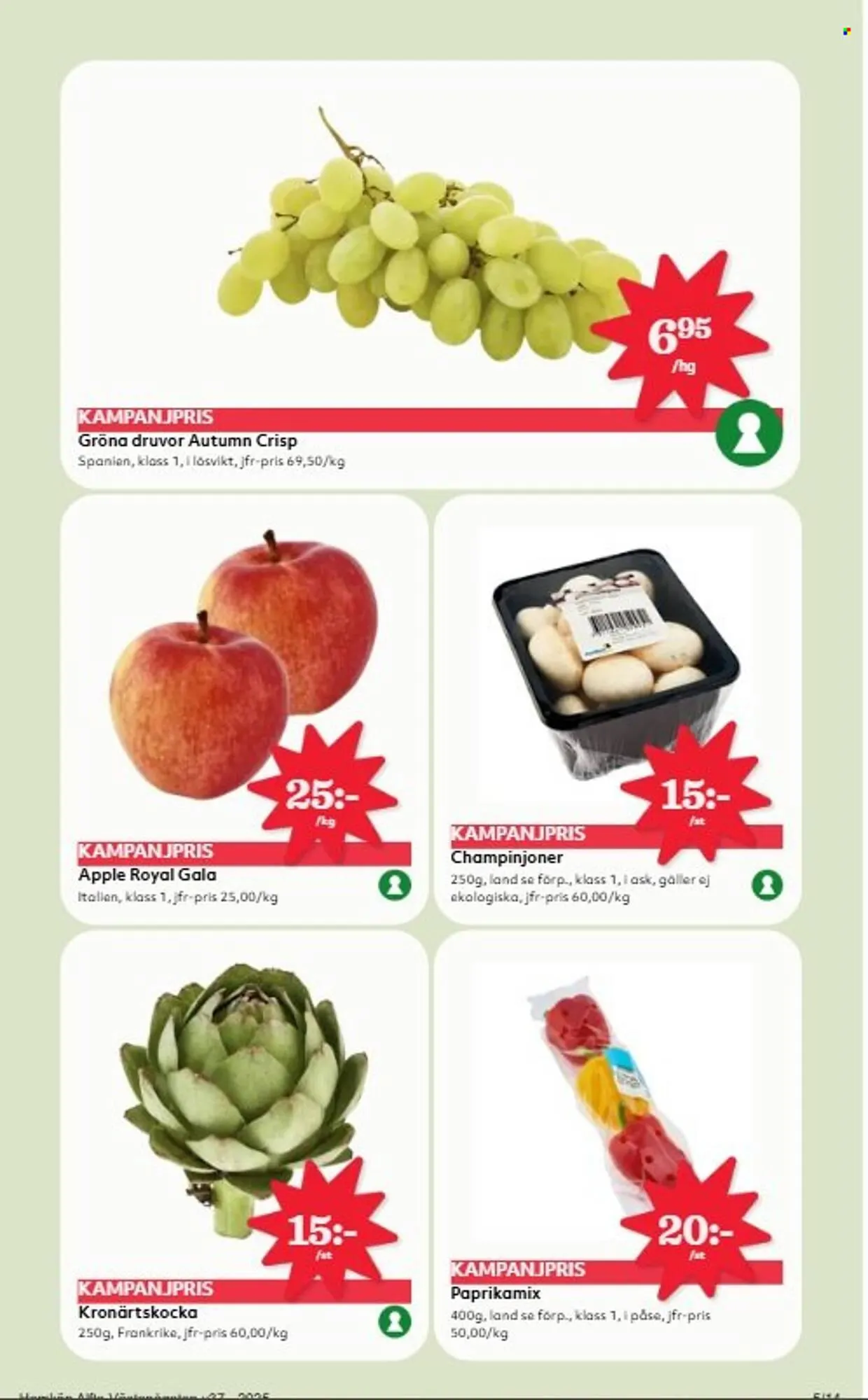 Hemköp reklamblad från 8 september till 14 september 2025 - Reklamblad sidor 5