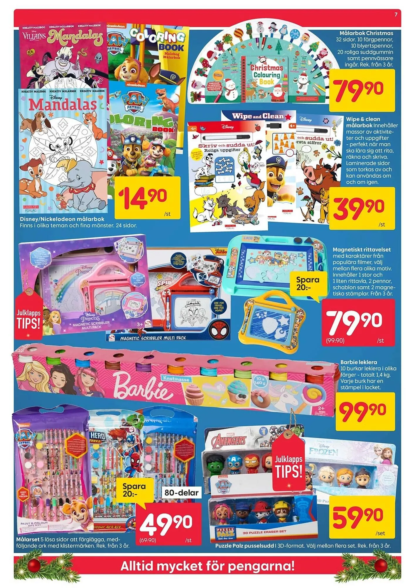 Rusta reklamblad från 4 december till 10 december 2023 - Reklamblad sidor 7