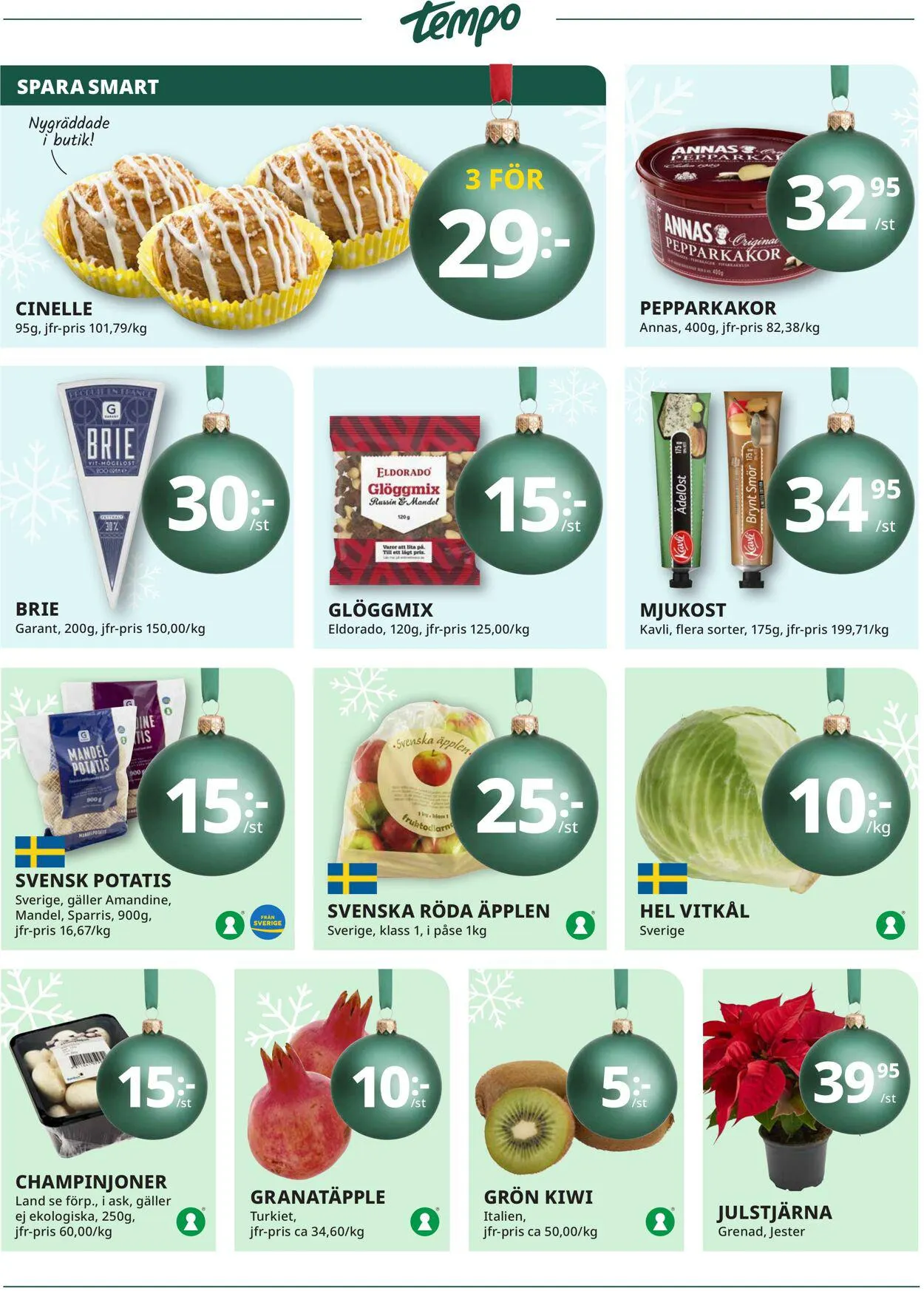 Tempo - Jul 2023 från 27 november till 6 december 2023 - Reklamblad sidor 2
