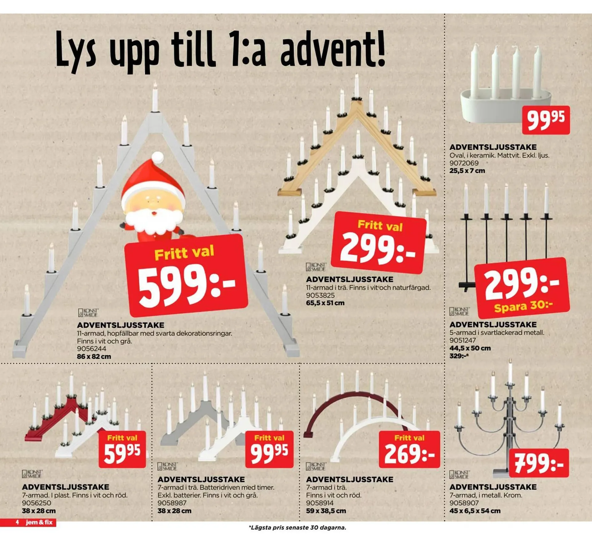 Jem&Fix reklamblad från 17 november till 23 november 2025 - Reklamblad sidor 4