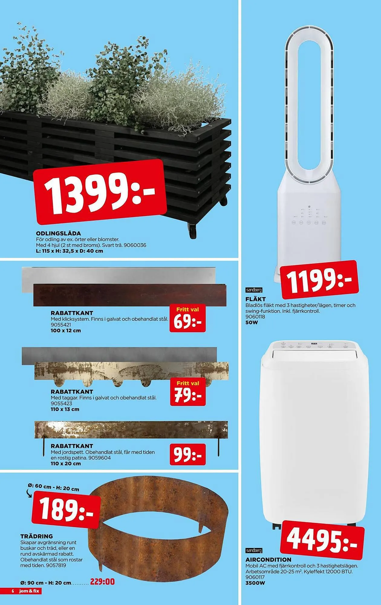 Jem&Fix reklamblad från 23 juli till 30 juli 2023 - Reklamblad sidor 6