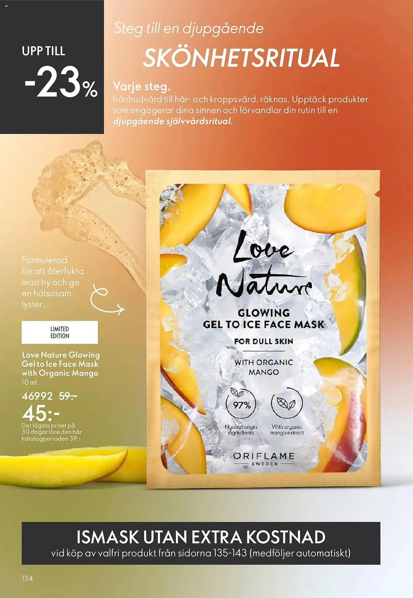 Oriflame reklamblad från 22 april till 12 maj 2026 - Reklamblad sidor 134