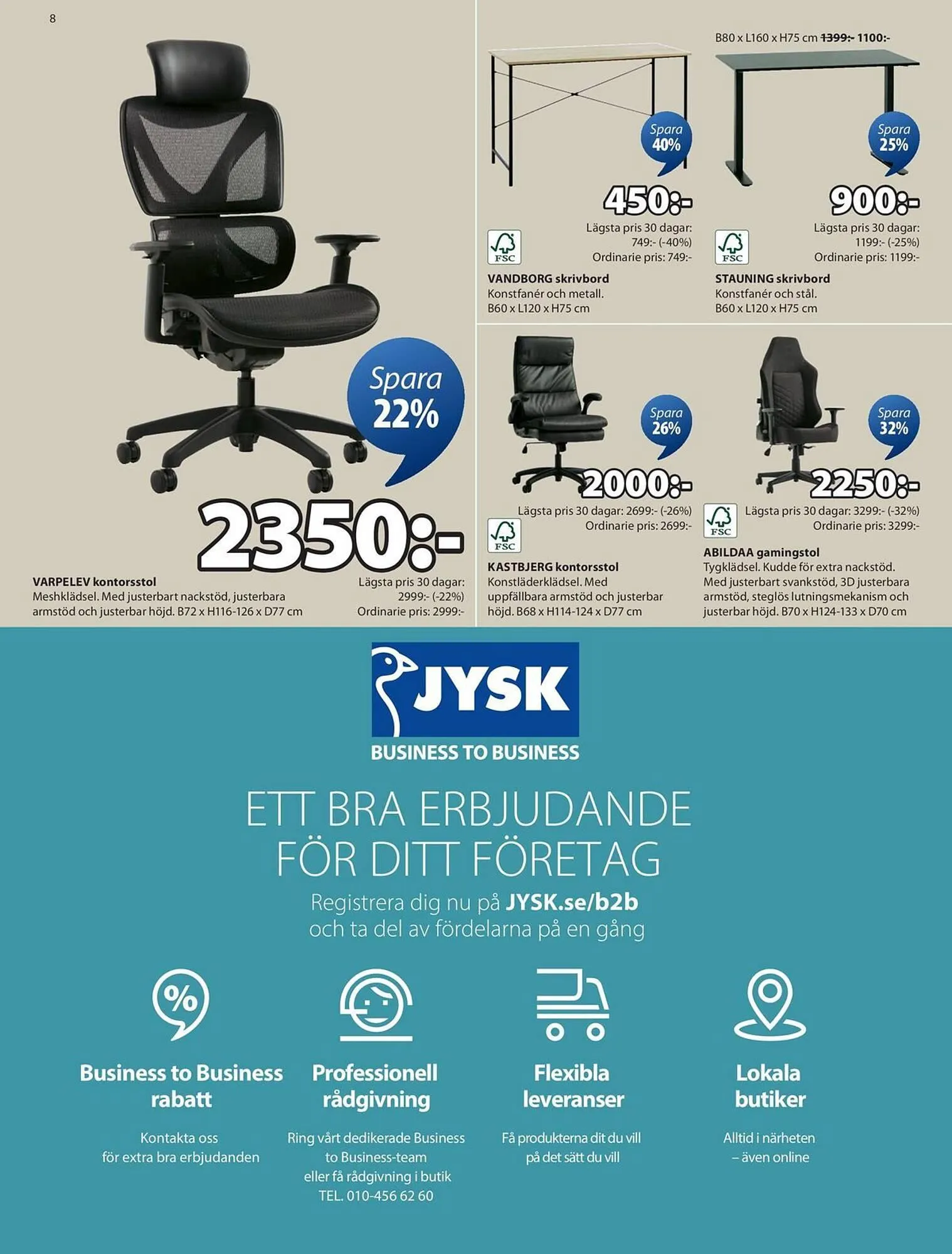 JYSK reklamblad från 9 september till 15 september 2025 - Reklamblad sidor 9