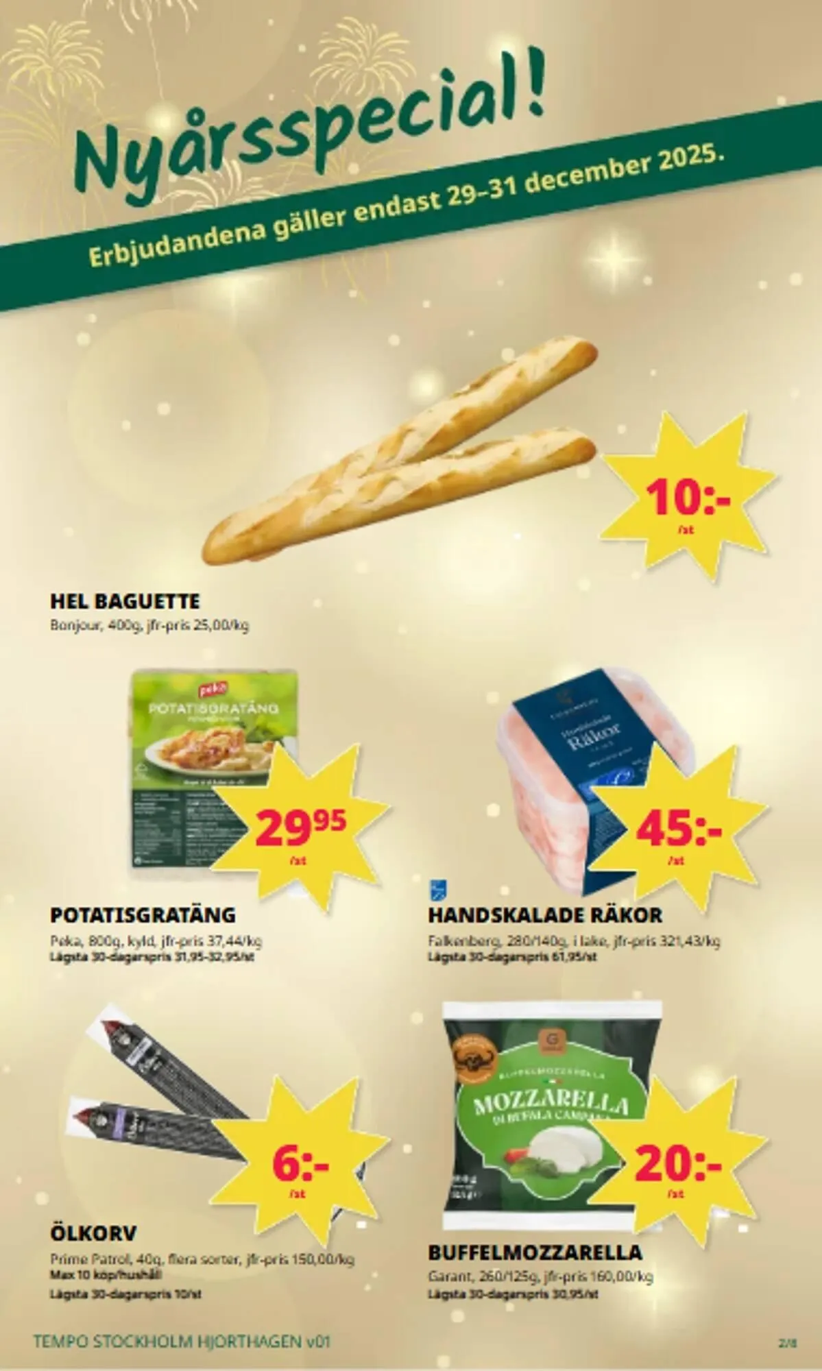 Tempo reklamblad från 29 december till 4 januari 2026 - Reklamblad sidor 2