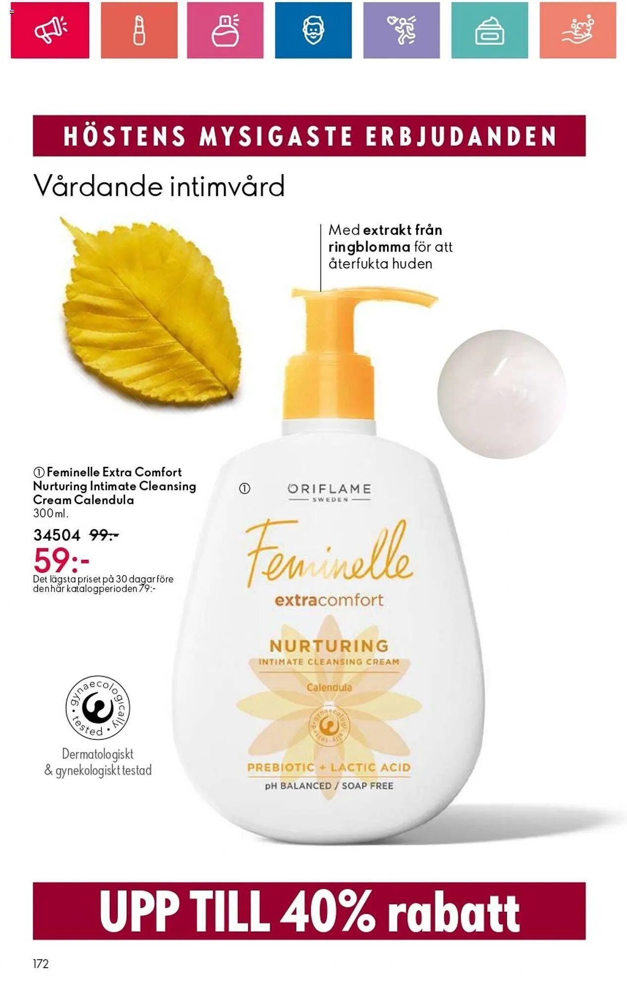 Oriflame reklamblad från 12 september till 2 oktober 2024 - Reklamblad sidor 172