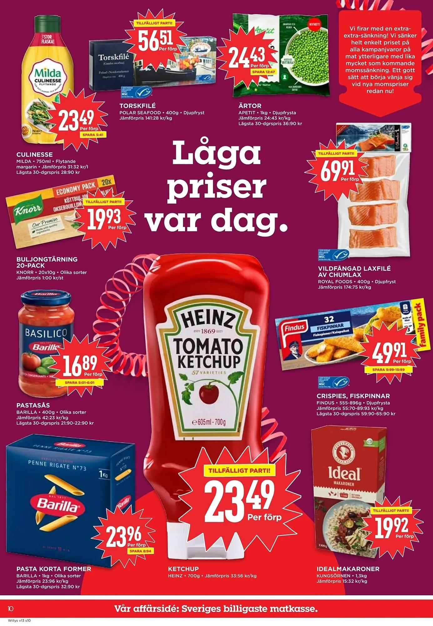 Willys reklamblad från 23 mars till 29 mars 2026 - Reklamblad sidor 10