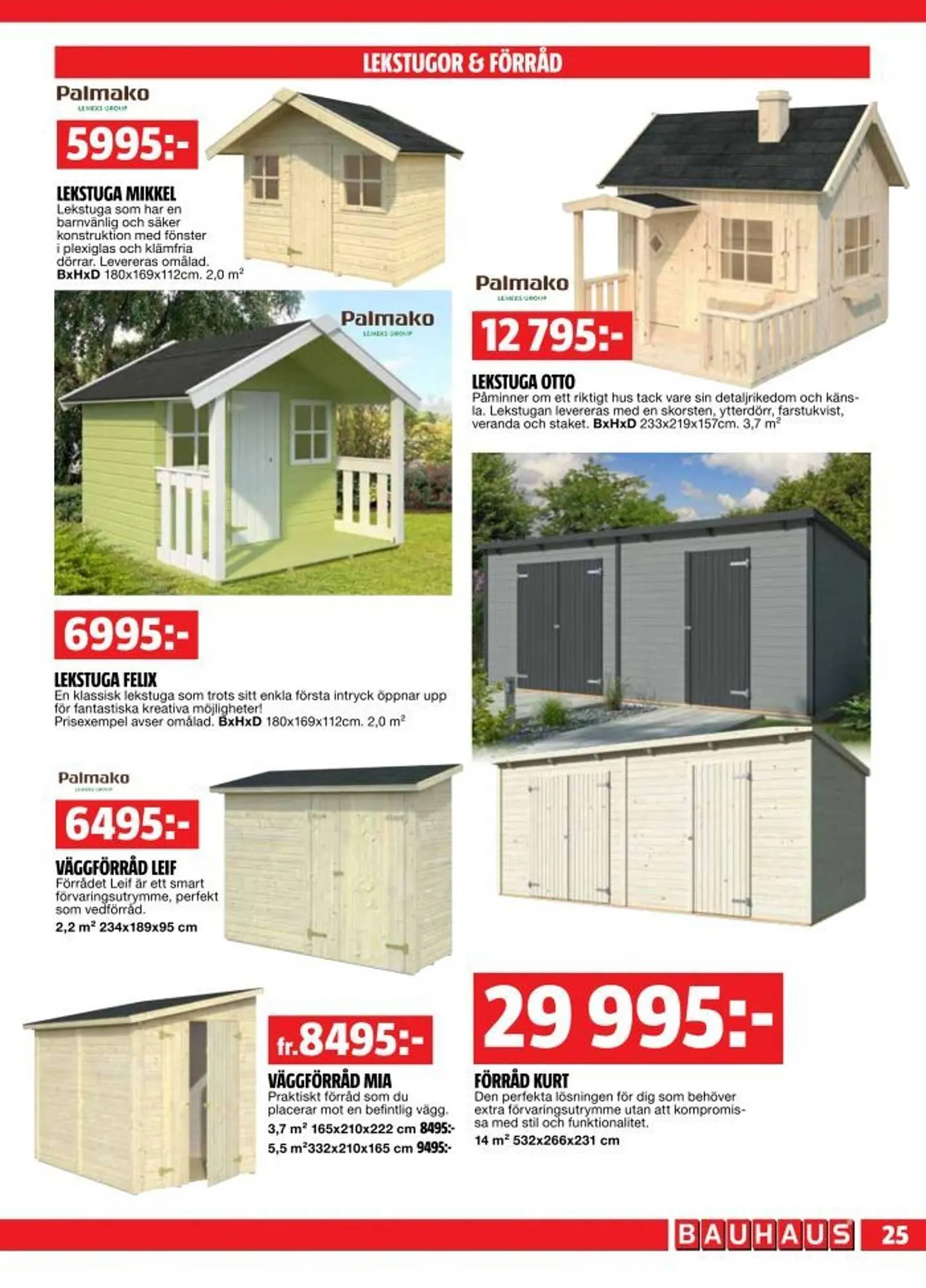 Bauhaus reklamblad från 28 april till 11 maj 2025 - Reklamblad sidor 25