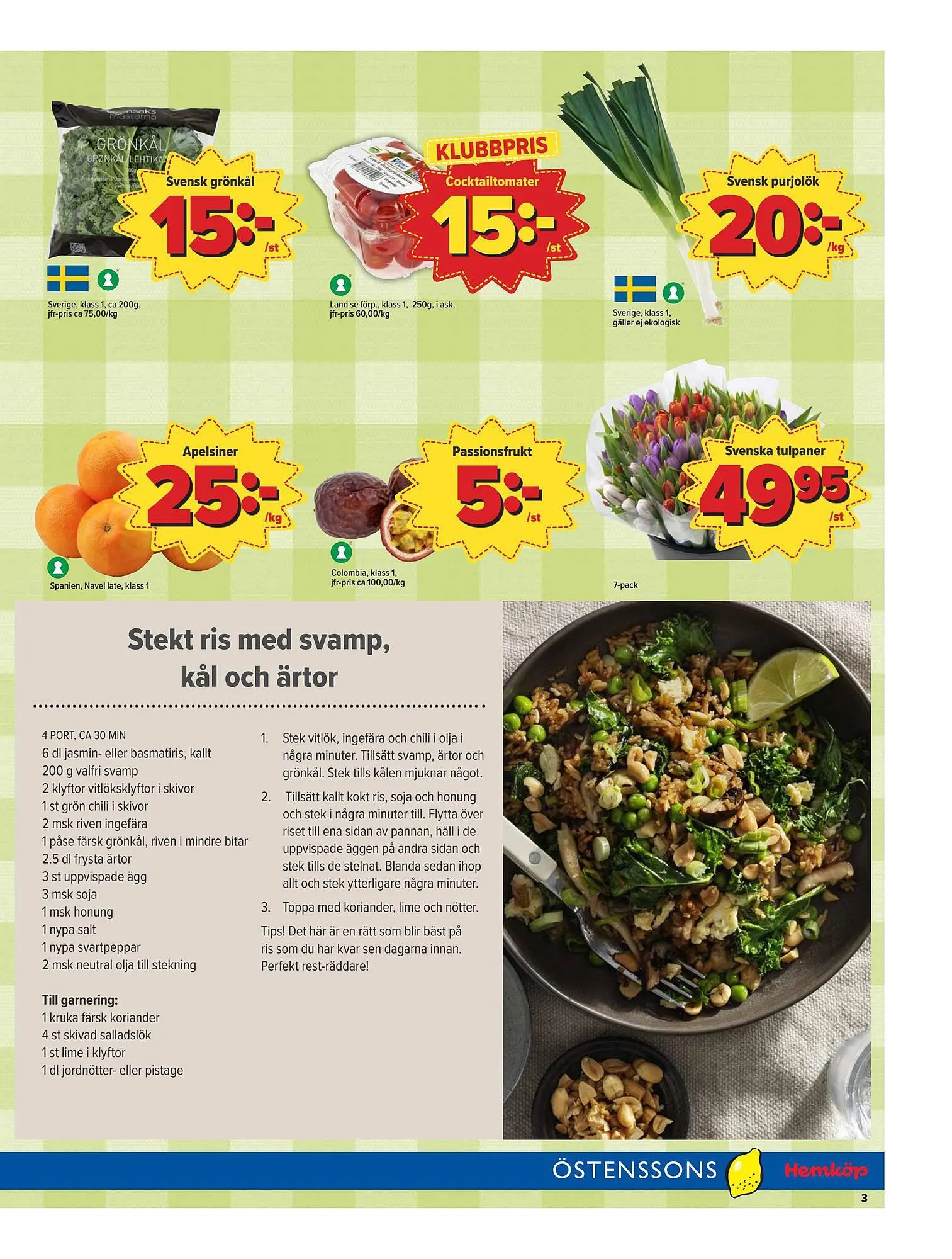 Östenssons reklamblad från 18 september till 24 september 2023 - Reklamblad sidor 3