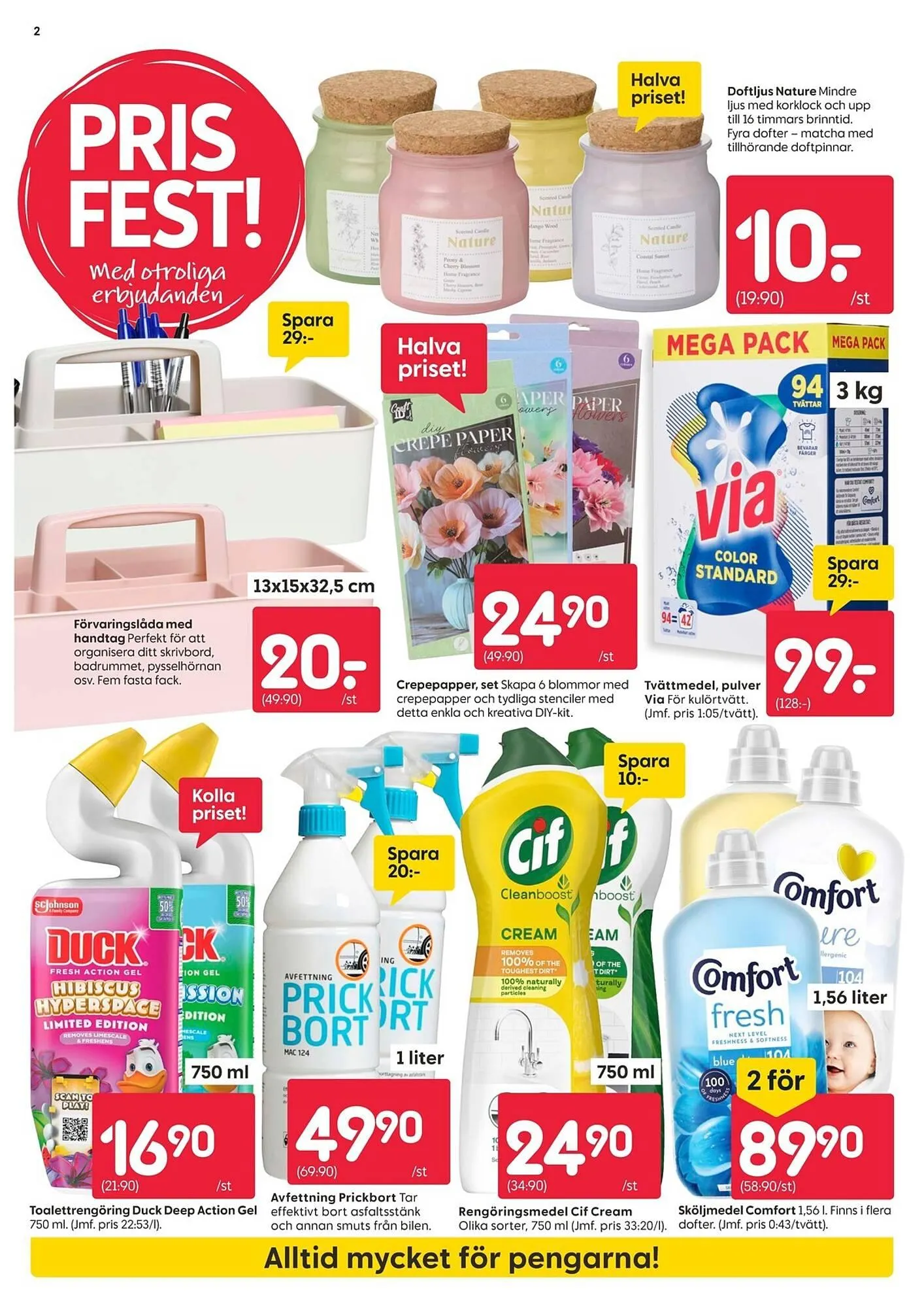 Rusta reklamblad från 9 mars till 15 mars 2026 - Reklamblad sidor 2