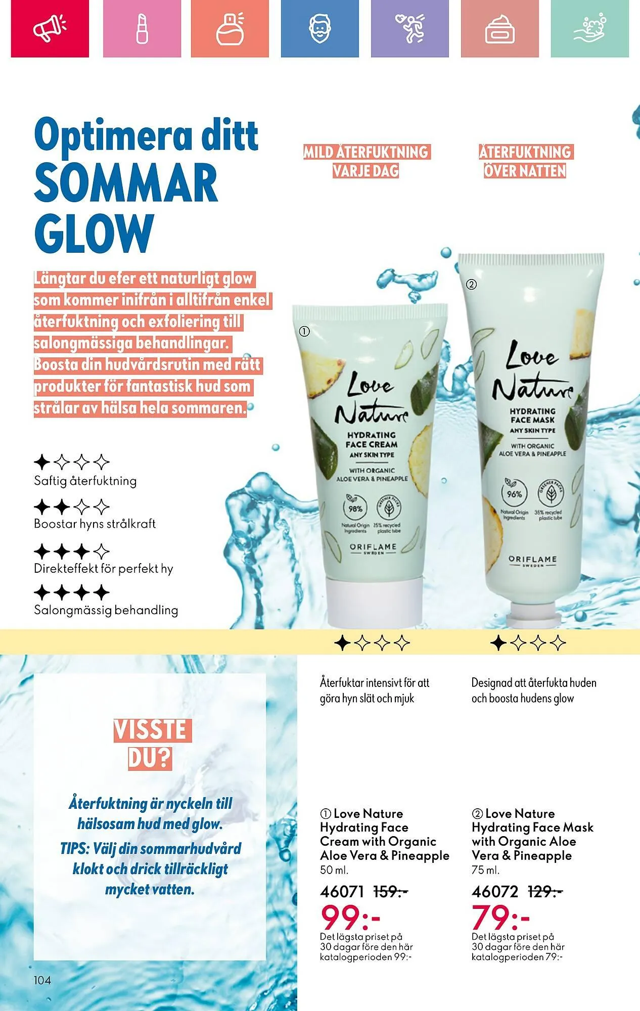 Oriflame reklamblad från 13 juli till 2 augusti 2025 - Reklamblad sidor 104