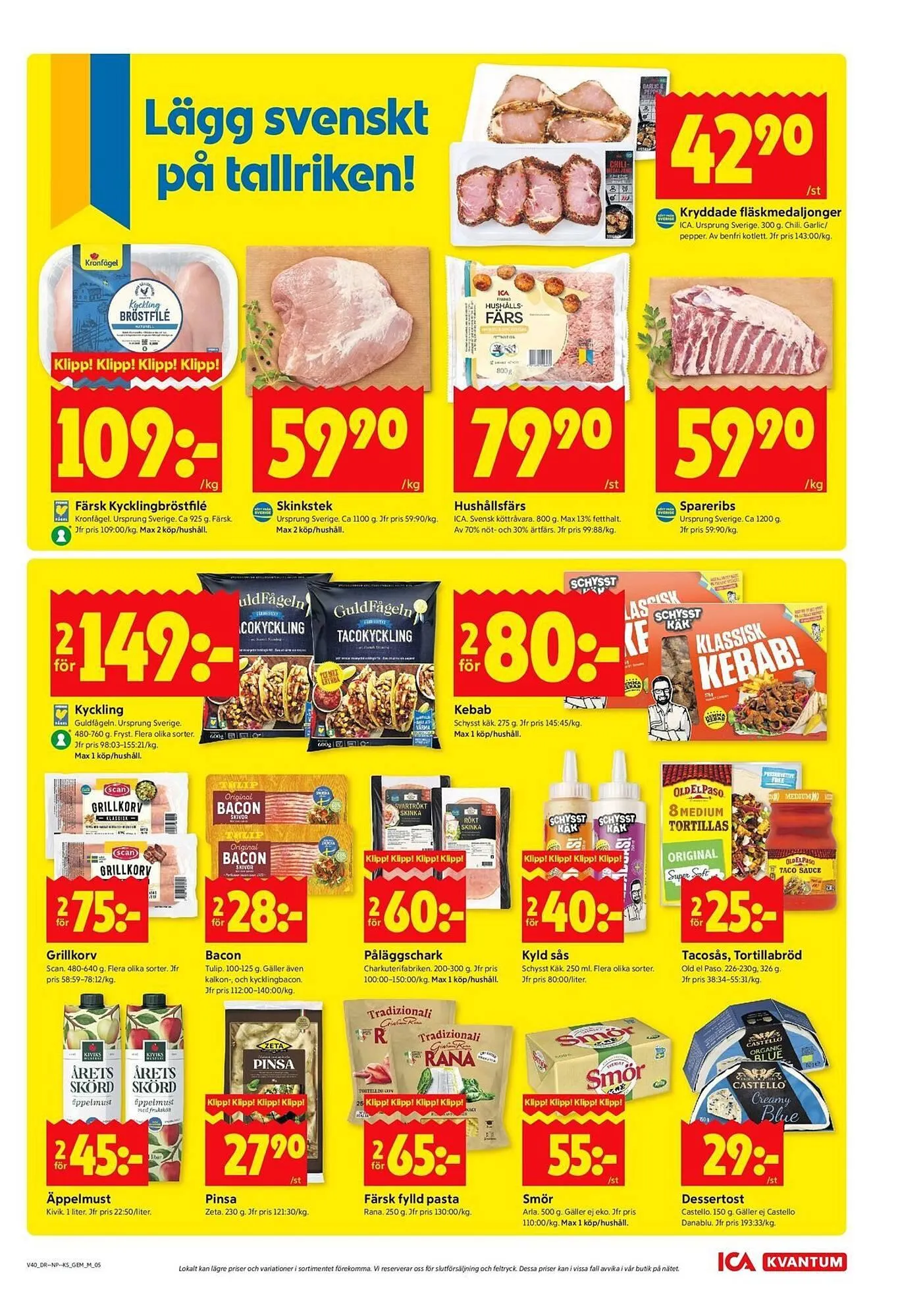 ICA Kvantum reklamblad från 29 september till 5 oktober 2025 - Reklamblad sidor 5