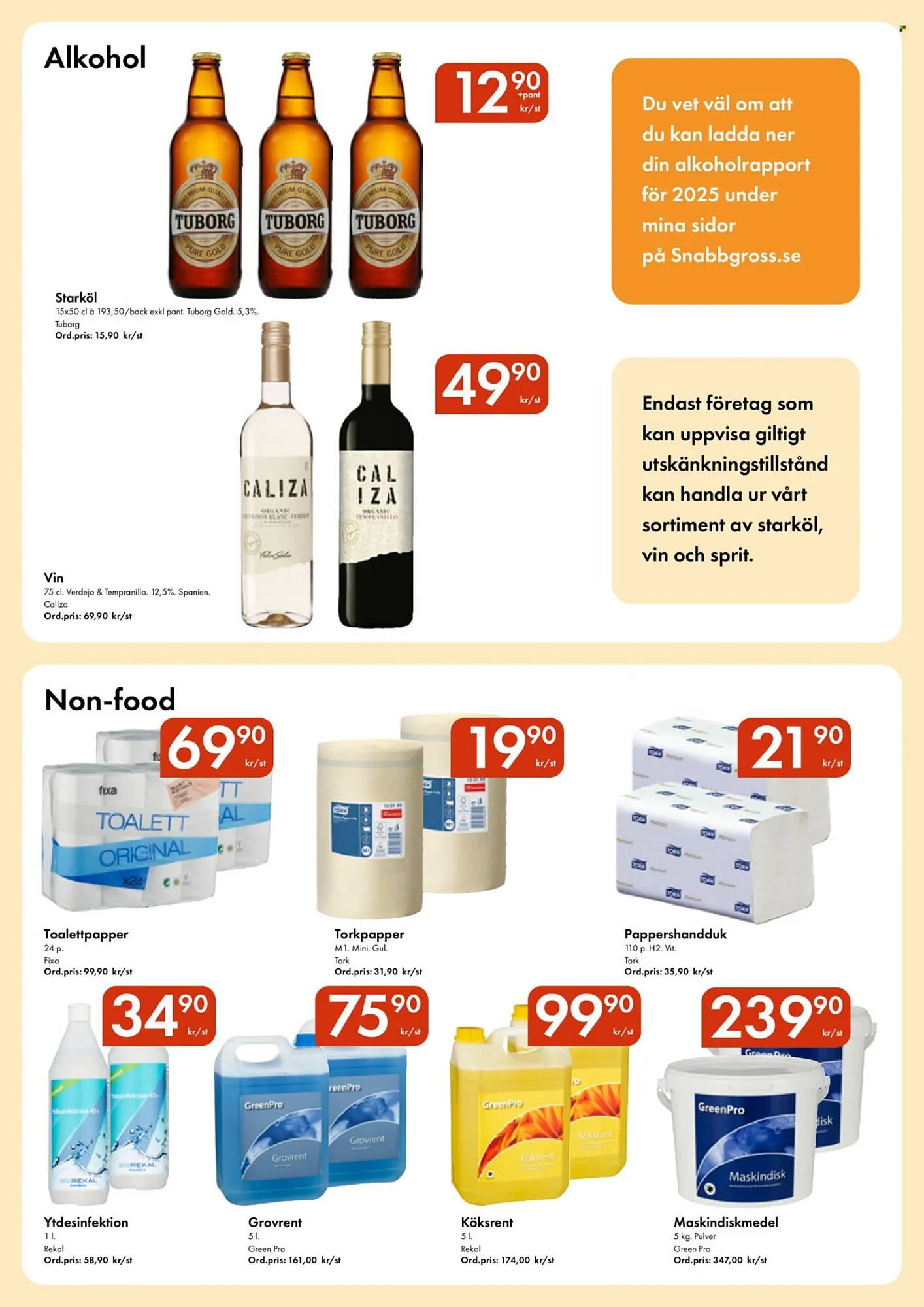 Snabbgross reklamblad från 29 december till 11 januari 2026 - Reklamblad sidor 11