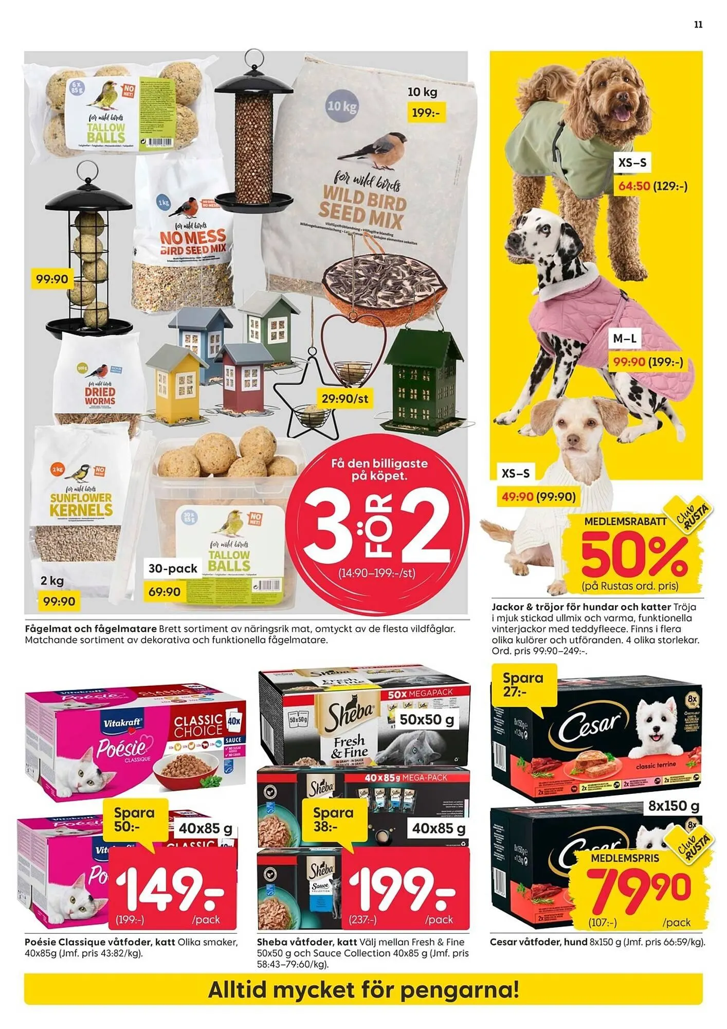 Rusta reklamblad från 29 september till 5 oktober 2025 - Reklamblad sidor 11