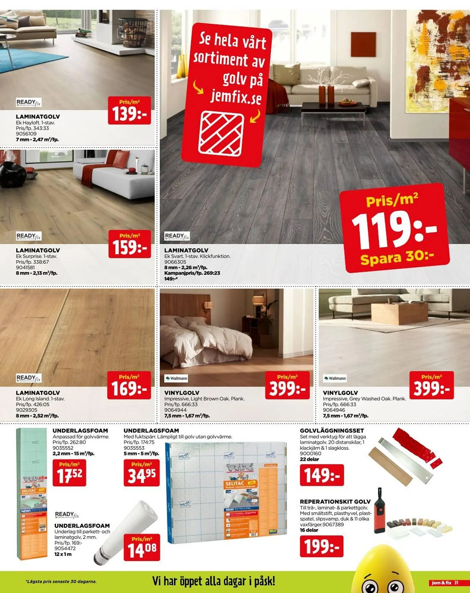 Jem&Fix reklamblad från 14 april till 20 april 2025 - Reklamblad sidor 31