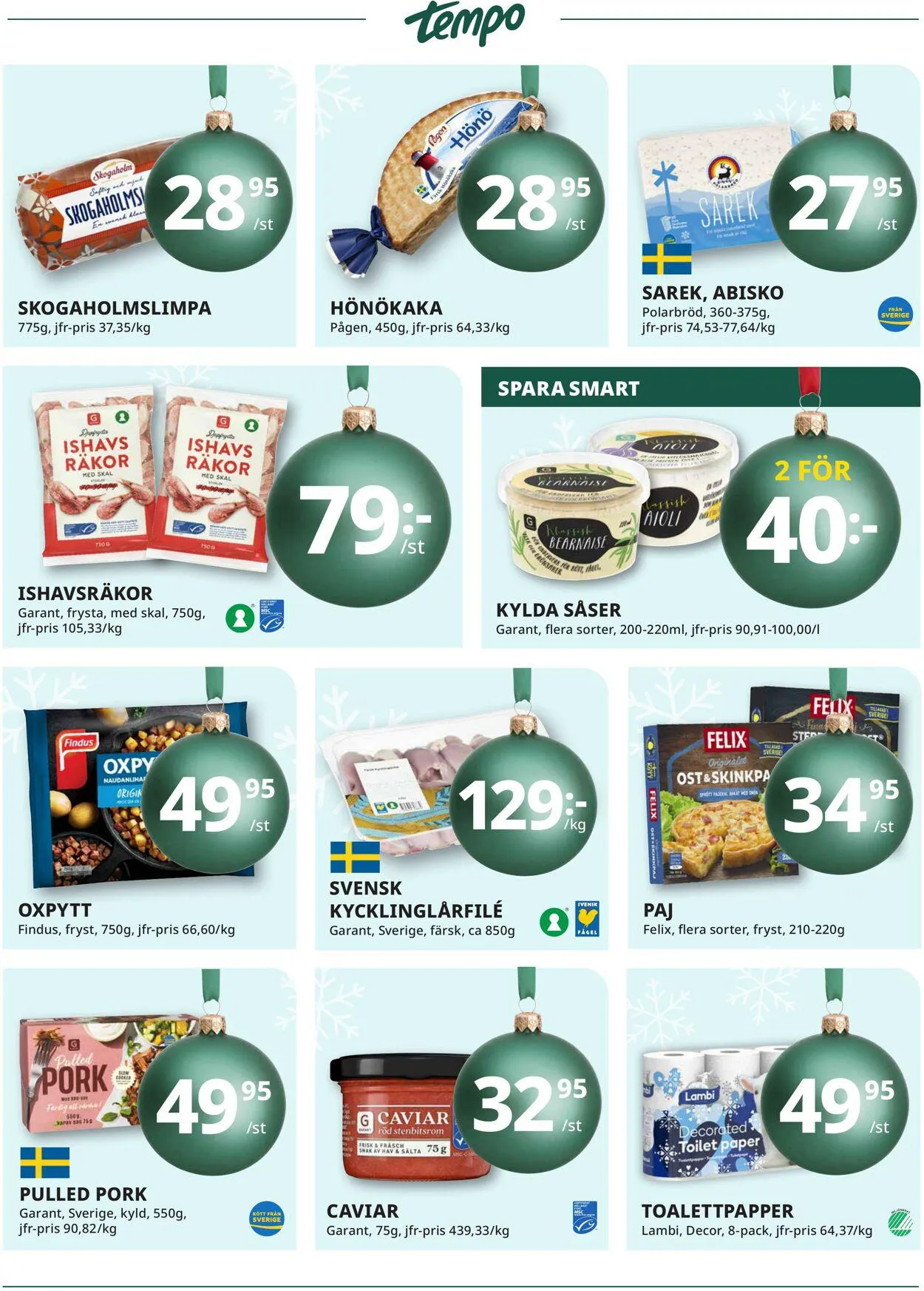 Tempo - Jul 2023 från 27 november till 6 december 2023 - Reklamblad sidor 3