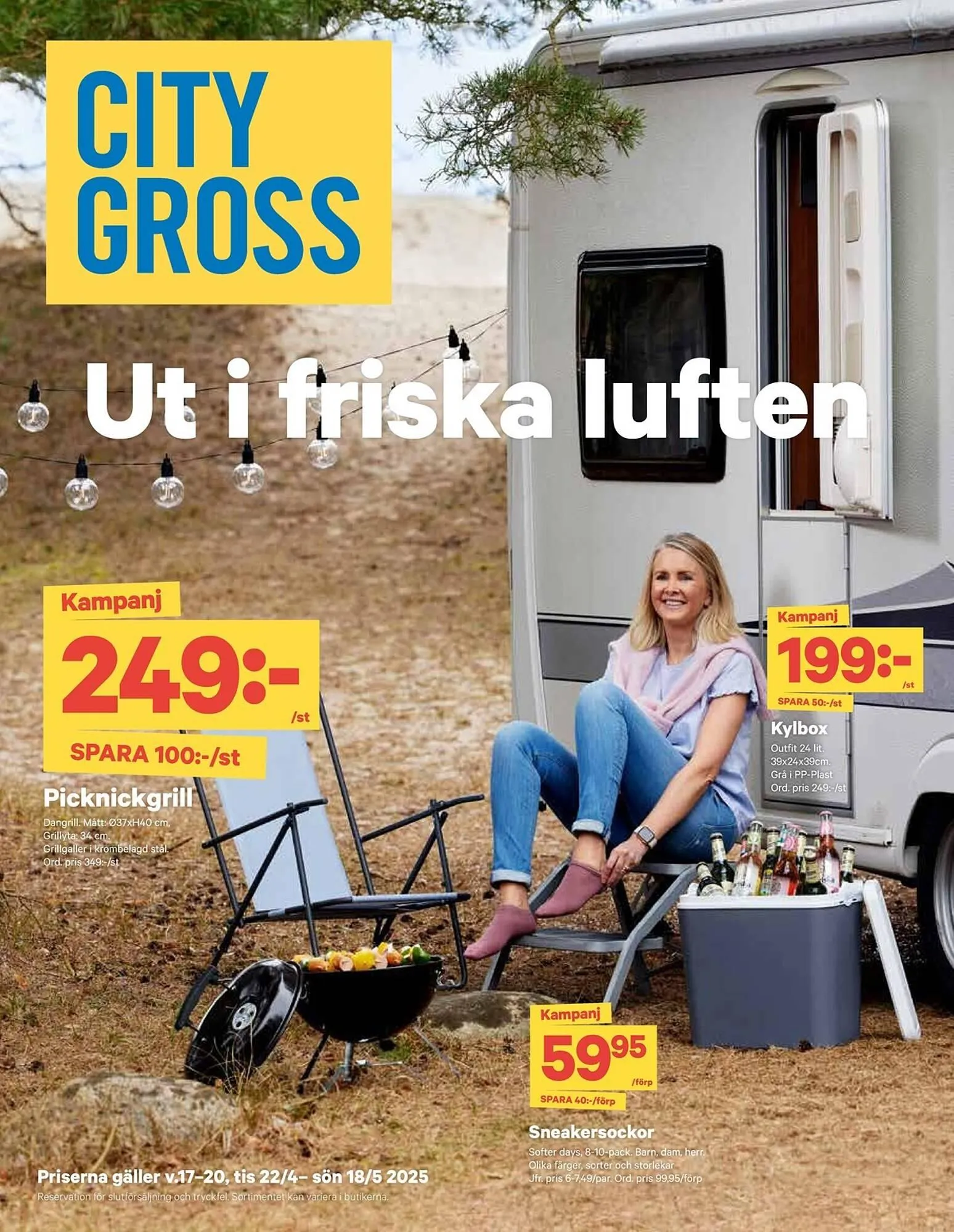 City Gross reklamblad från 22 april till 18 maj 2025 - Reklamblad sidor 1