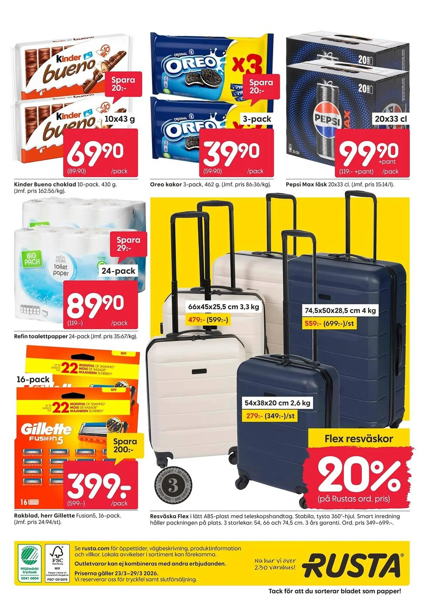 Rusta reklamblad från 23 mars till 29 mars 2026 - Reklamblad sidor 16