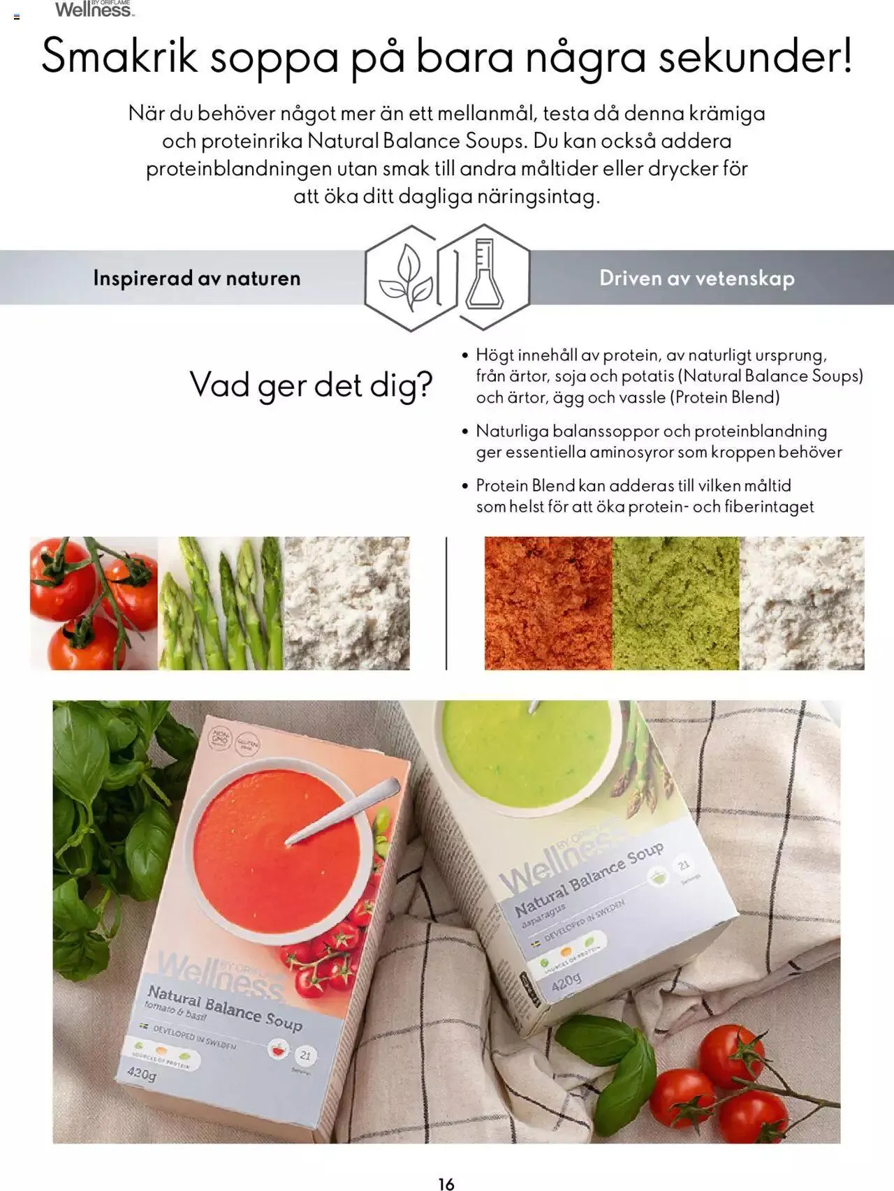 Oriflame - Wellness Catalogue från 1 mars till 31 december 2023 - Reklamblad sidor 16
